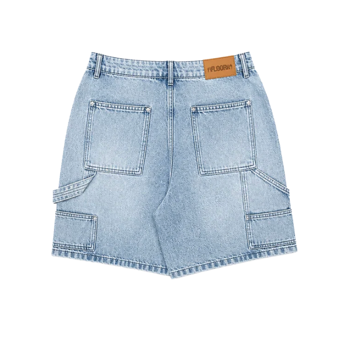 Floor914 "Uniform" Jorts (Blue Wash)