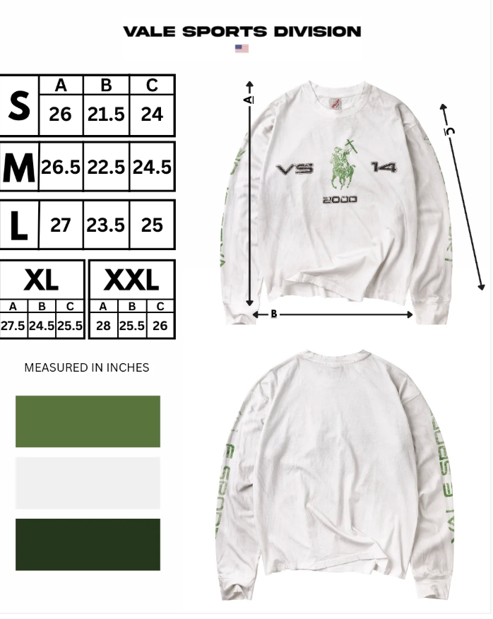 Vale Forever "Crusader" L/S (White)