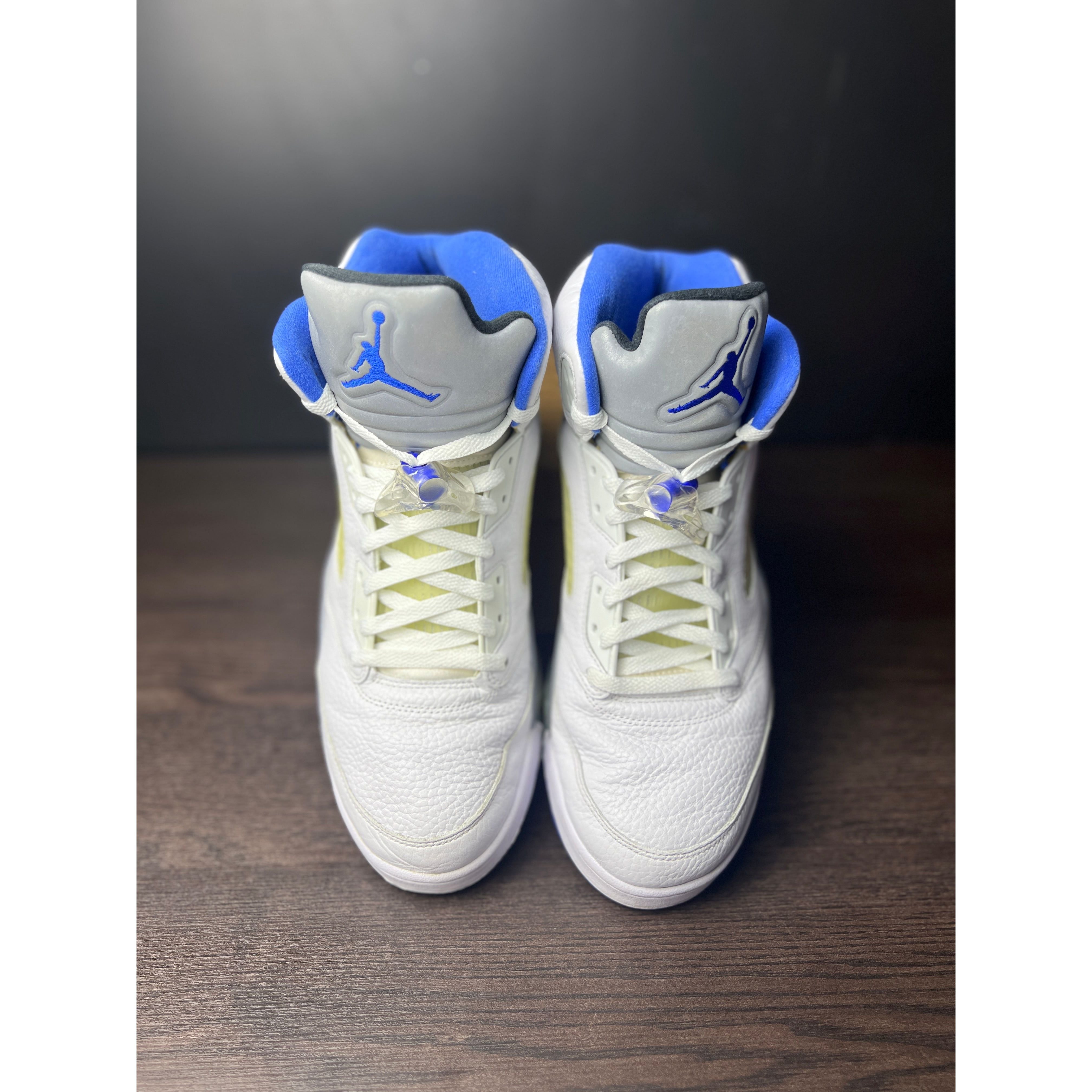 Air Jordan 5 Retro White "Stealth" (2021) **PRE-OWNED**