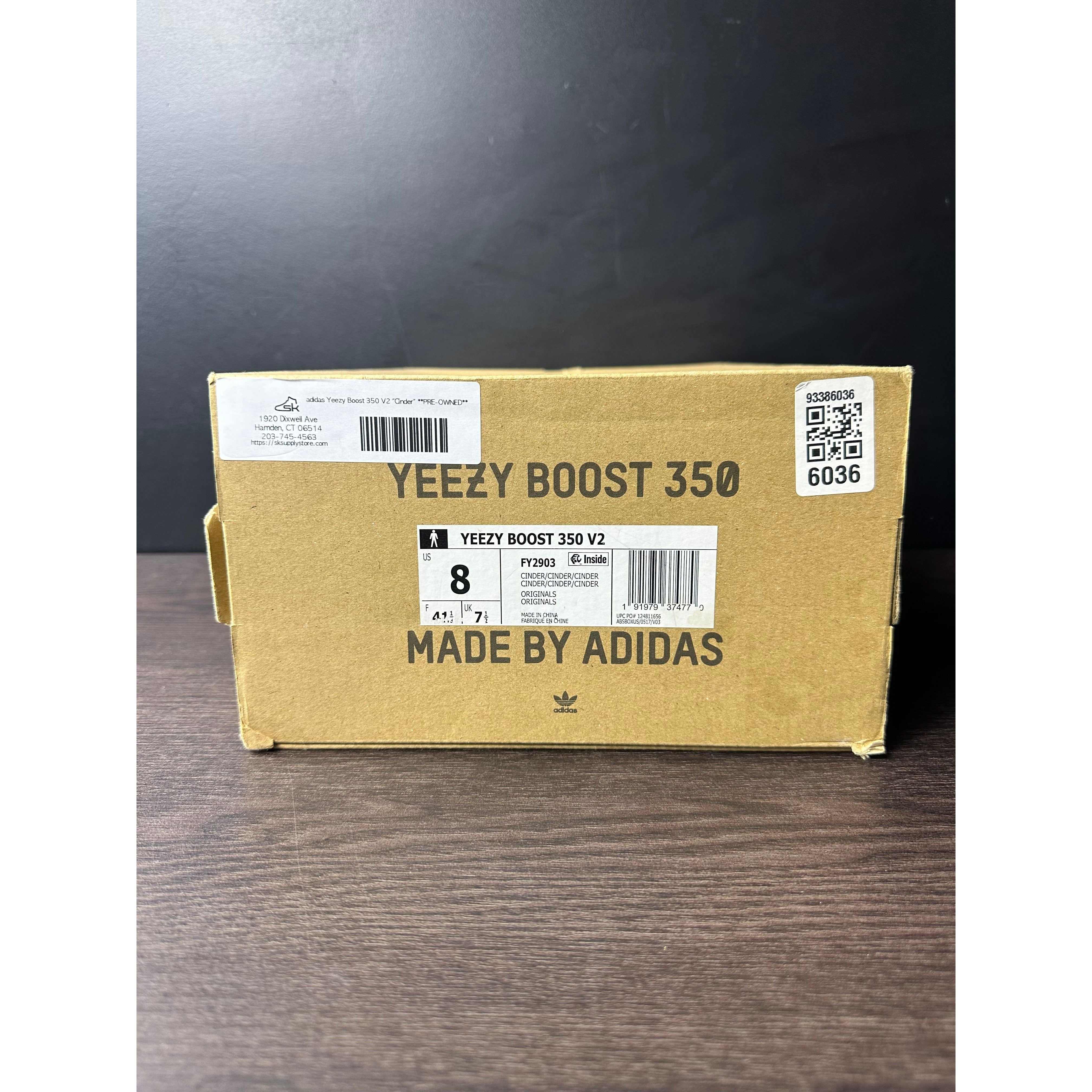 adidas Yeezy Boost 350 V2 "Cinder" **PRE-OWNED**