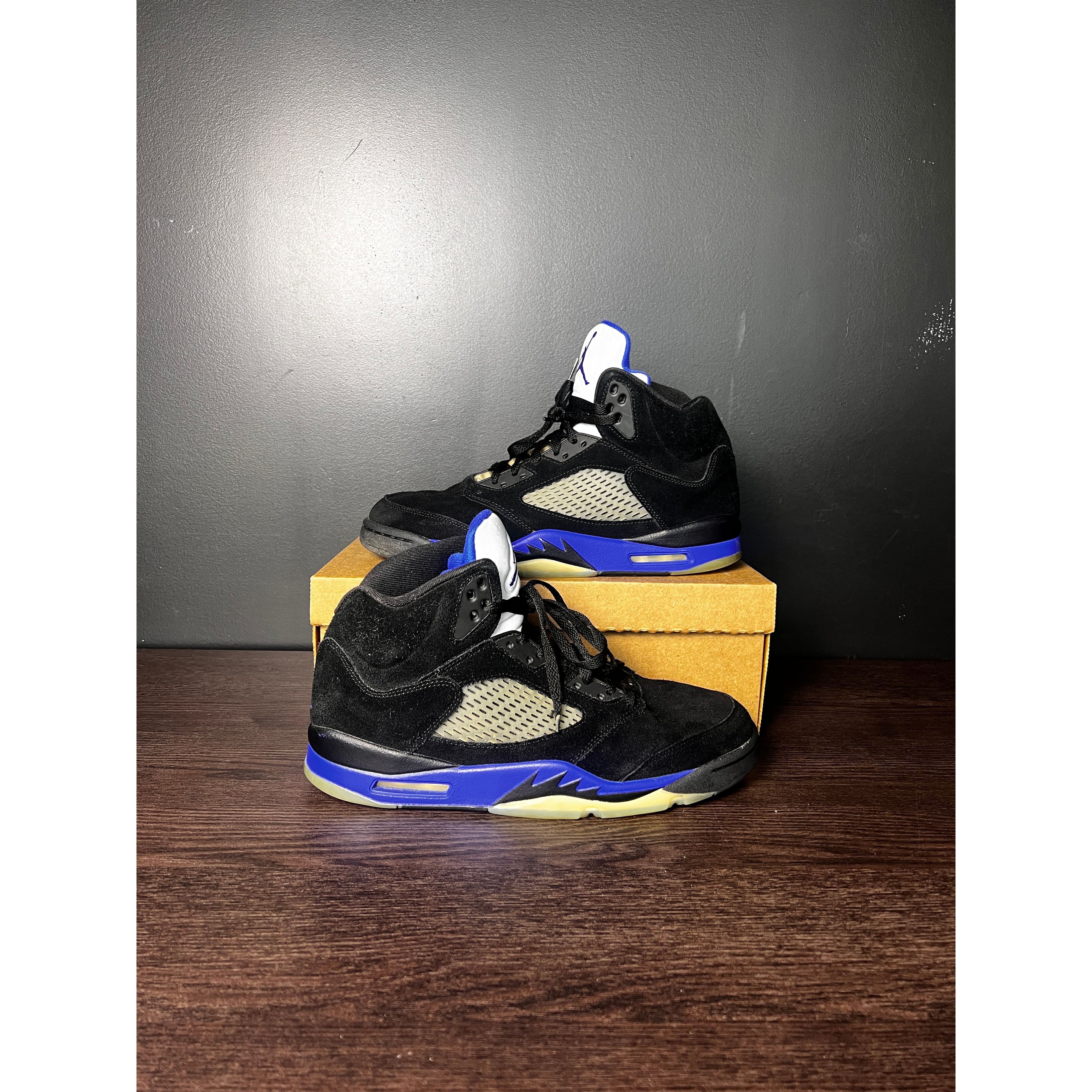 Air Jordan 5 Retro "Racer Blue" **PRE-OWNED** REP. BOX