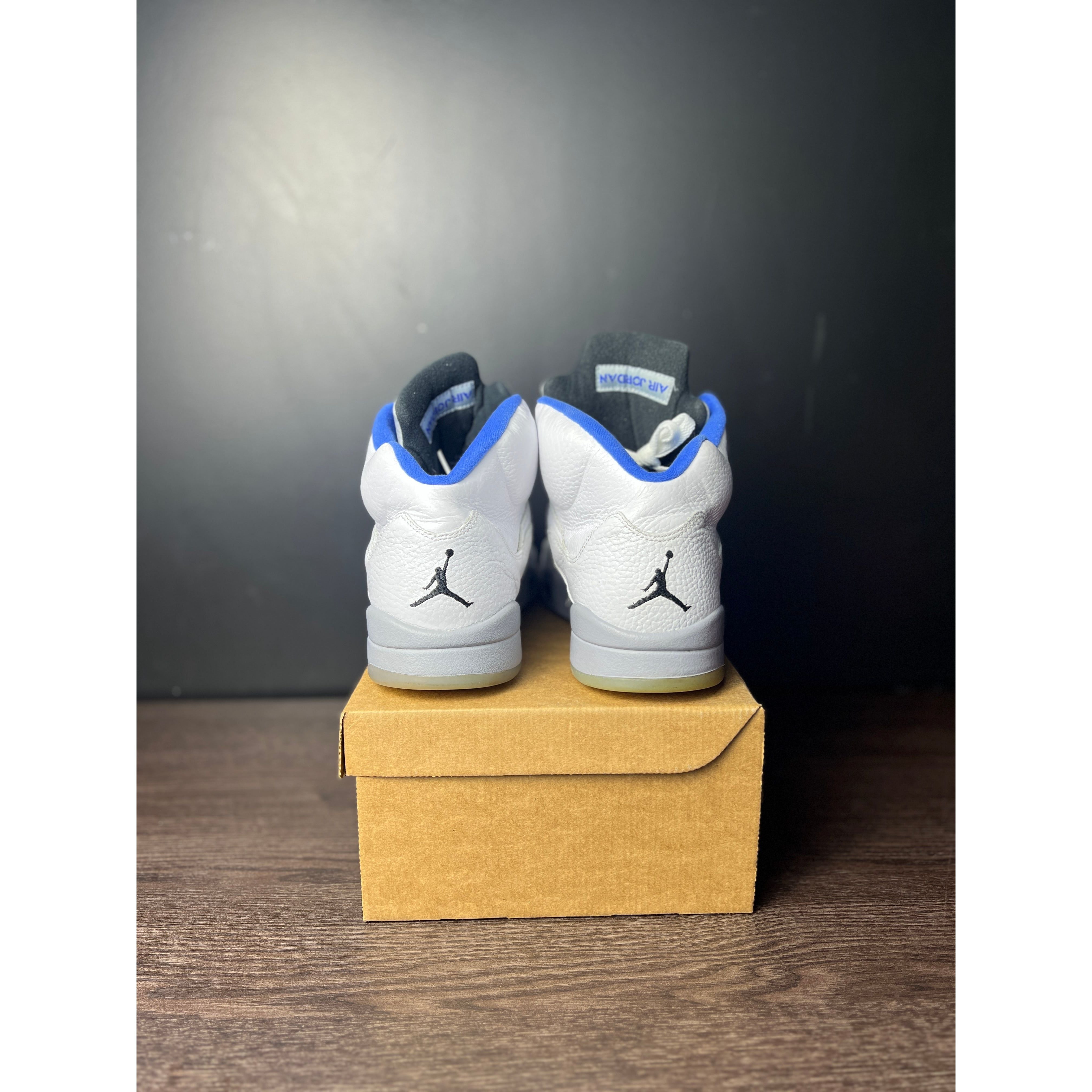 Air Jordan 5 Retro White "Stealth" (2021) **PRE-OWNED**