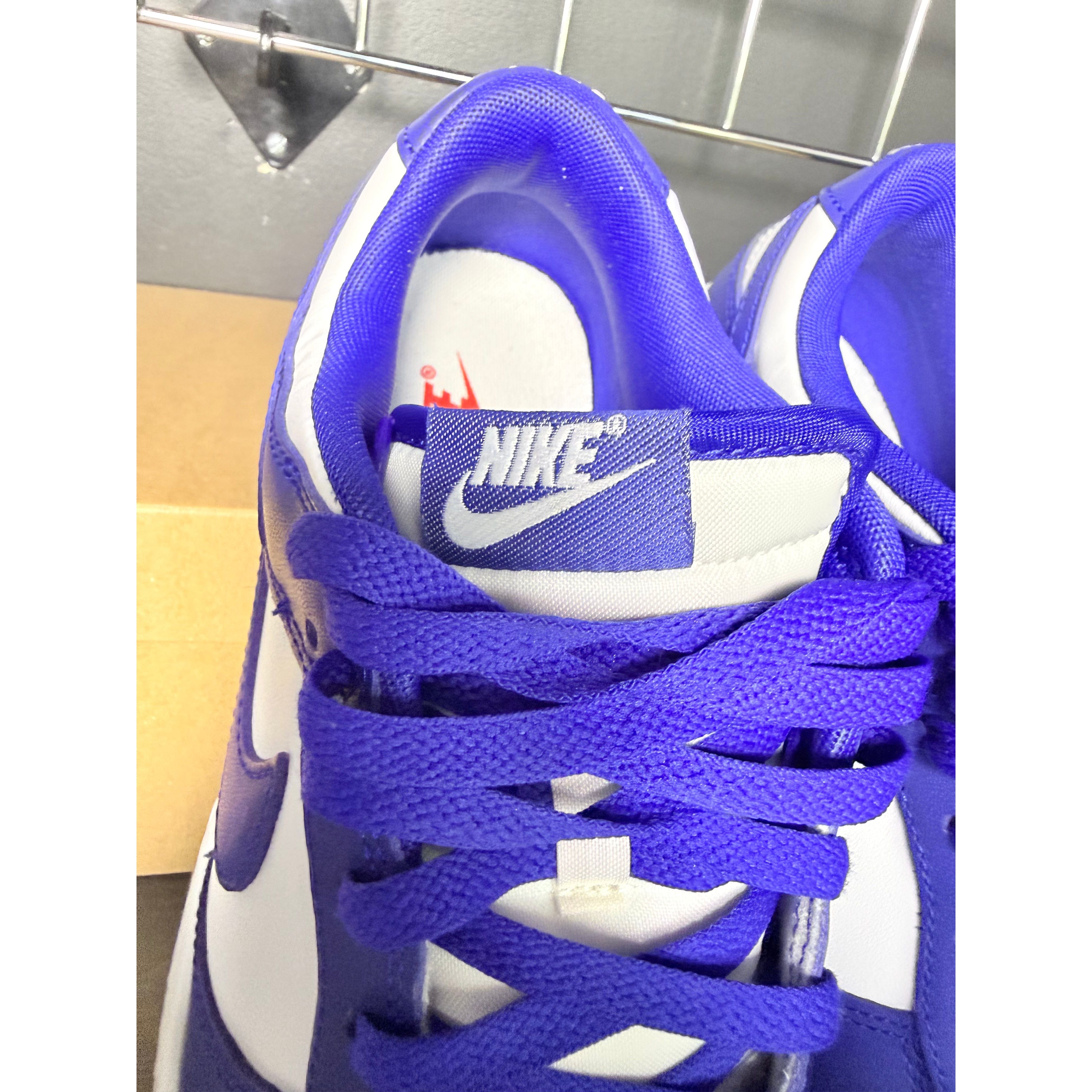Nike Dunk Low "Concord" **PRE-OWNED** **REP. BOX**