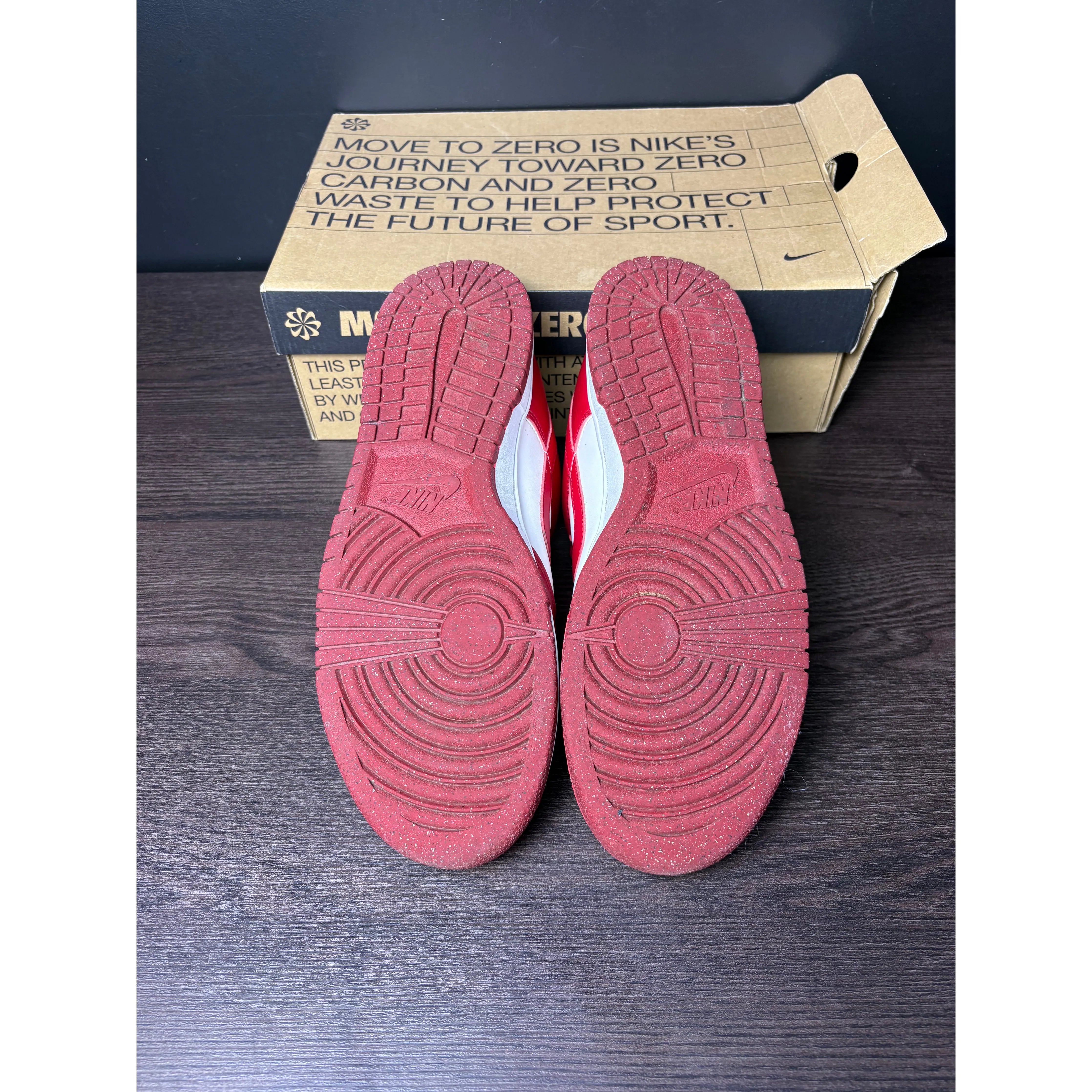 Nike Dunk Low Next Nature "White Gym Red" (WMNS) **PRE-OWNED**