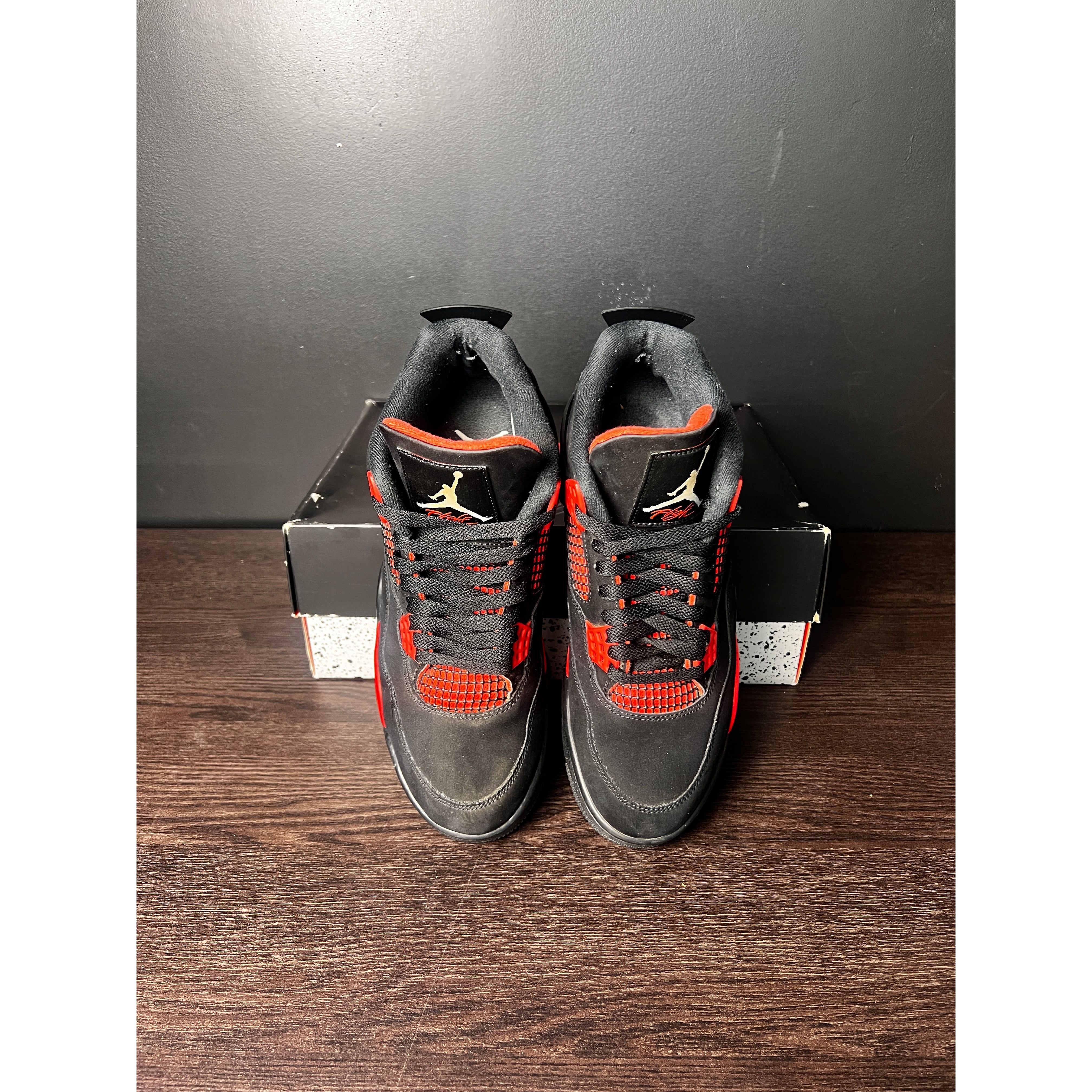 Air Jordan 4 Retro "Red Thunder" **PRE-OWNED**
