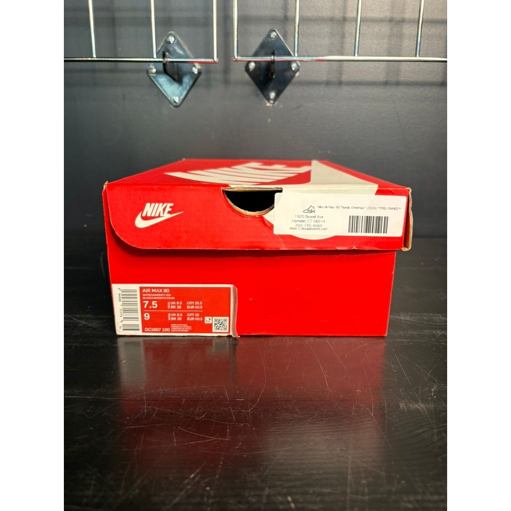 Nike Air Max 90 "Nordic Christmas" (2020) **PRE-OWNED**