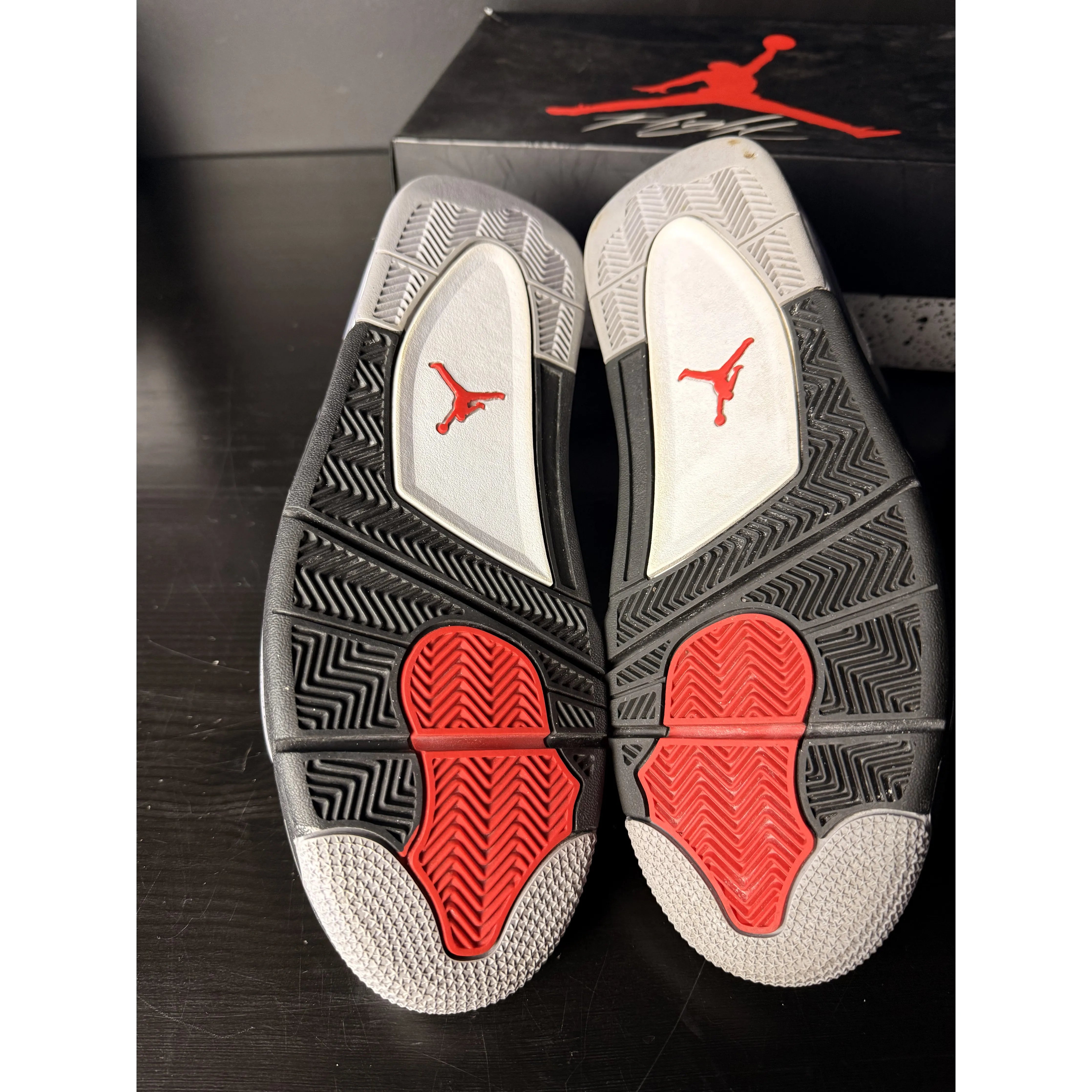 Air Jordan 4 Retro "White Cement" (2012) **PRE-OWNED**
