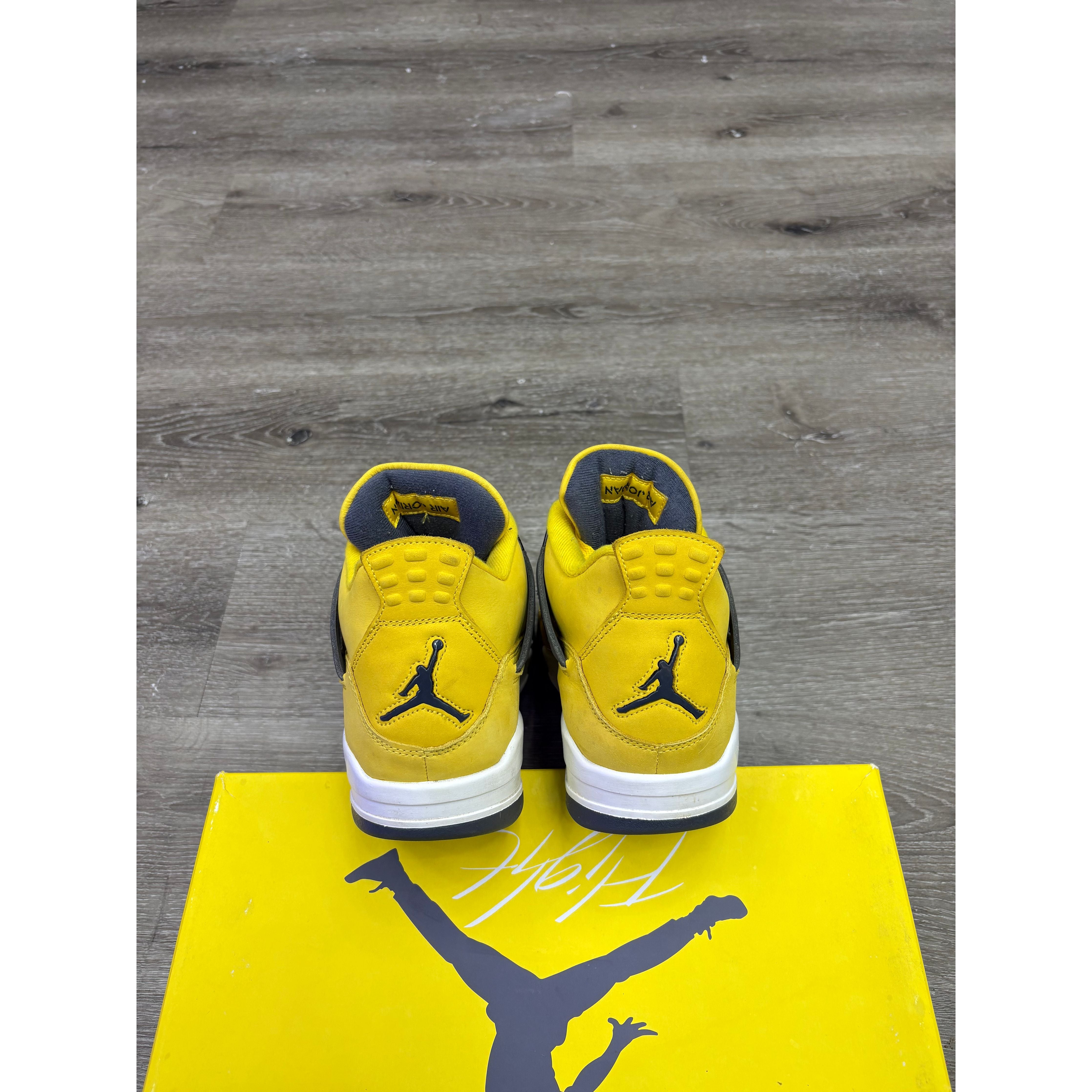 Air Jordan 4 Retro "Lightning" (2021) **PRE-OWNED**