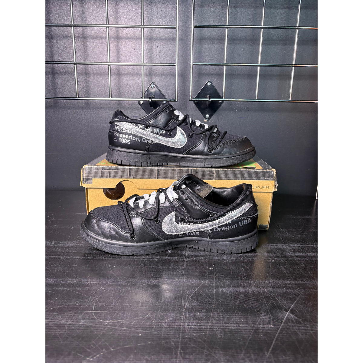 Nike Dunk Low Off-White "Lot 50" **PRE-OWNED**