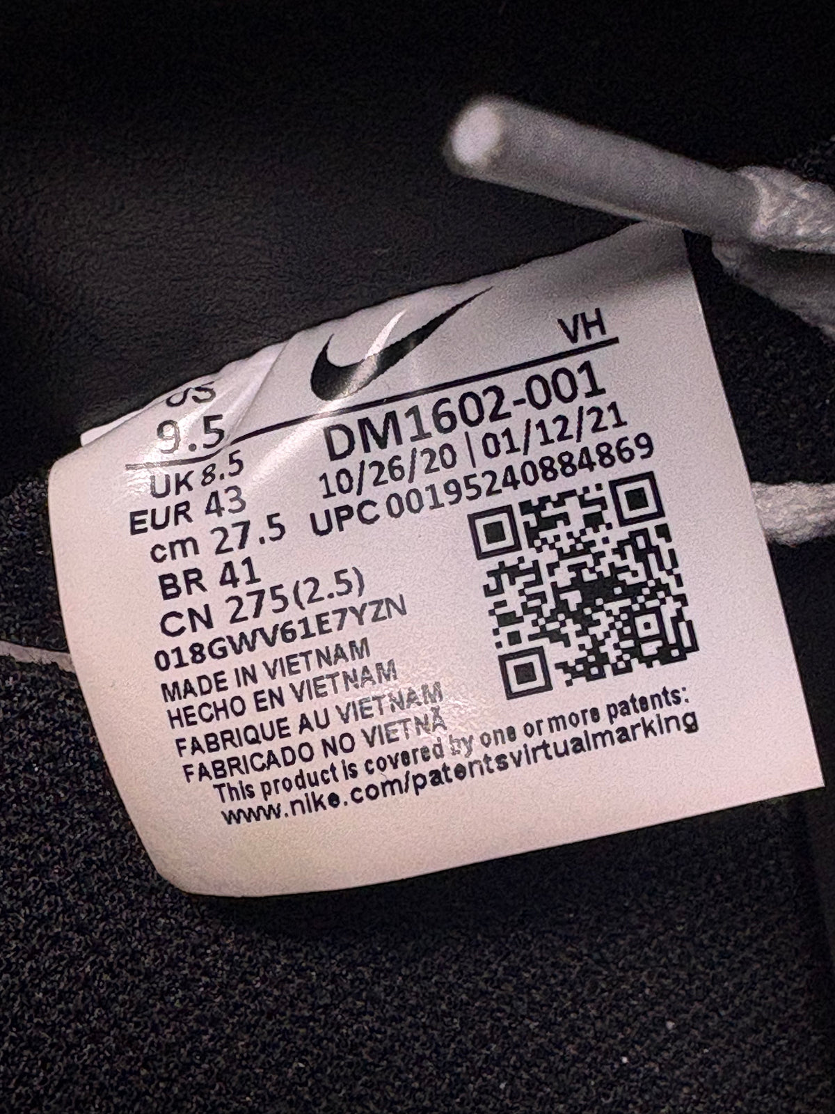 Nike Dunk Low Off-White "Lot 50" **PRE-OWNED**