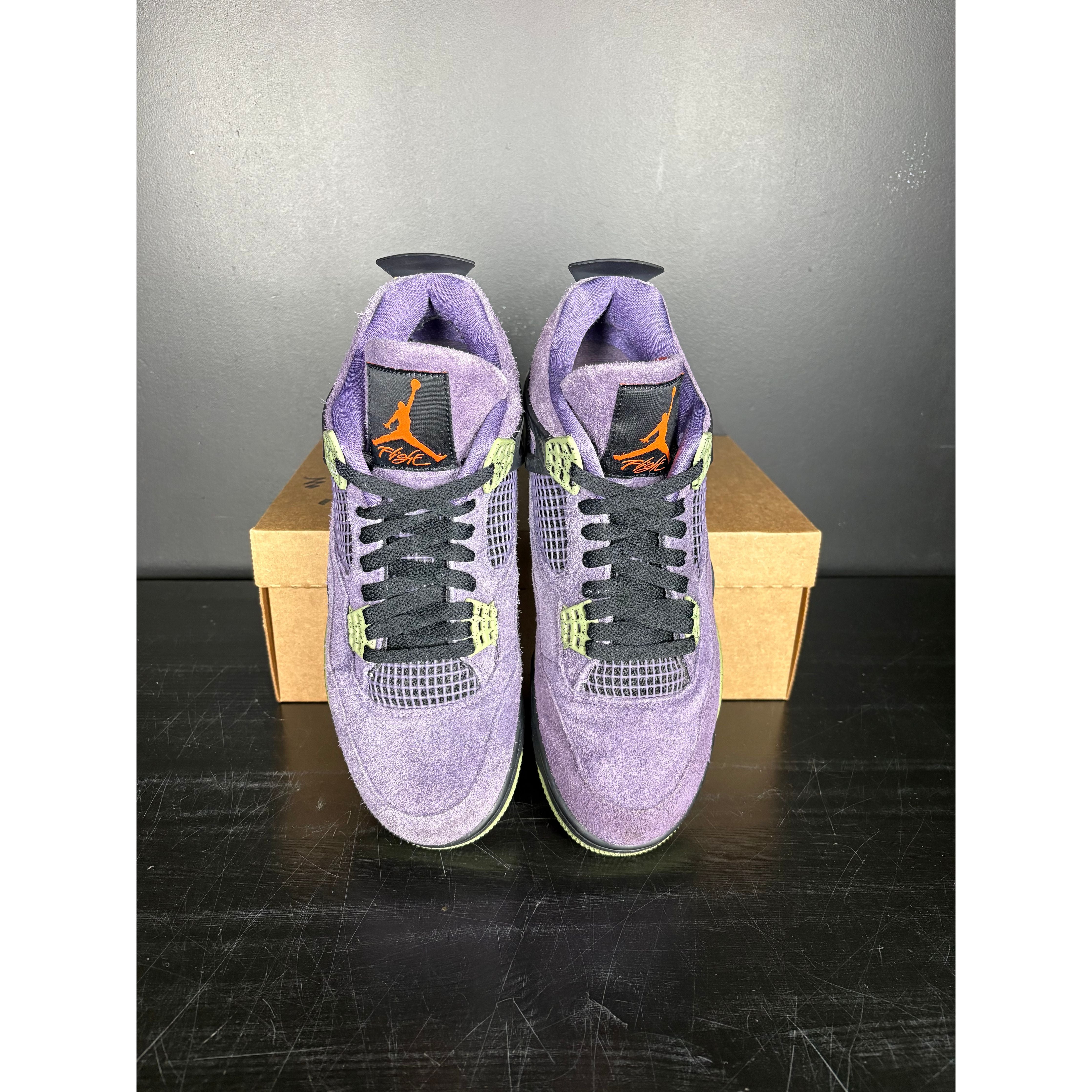 Air Jordan 4 Retro "Canyon Purple" (WMNS) **PRE-OWNED** NO BOX