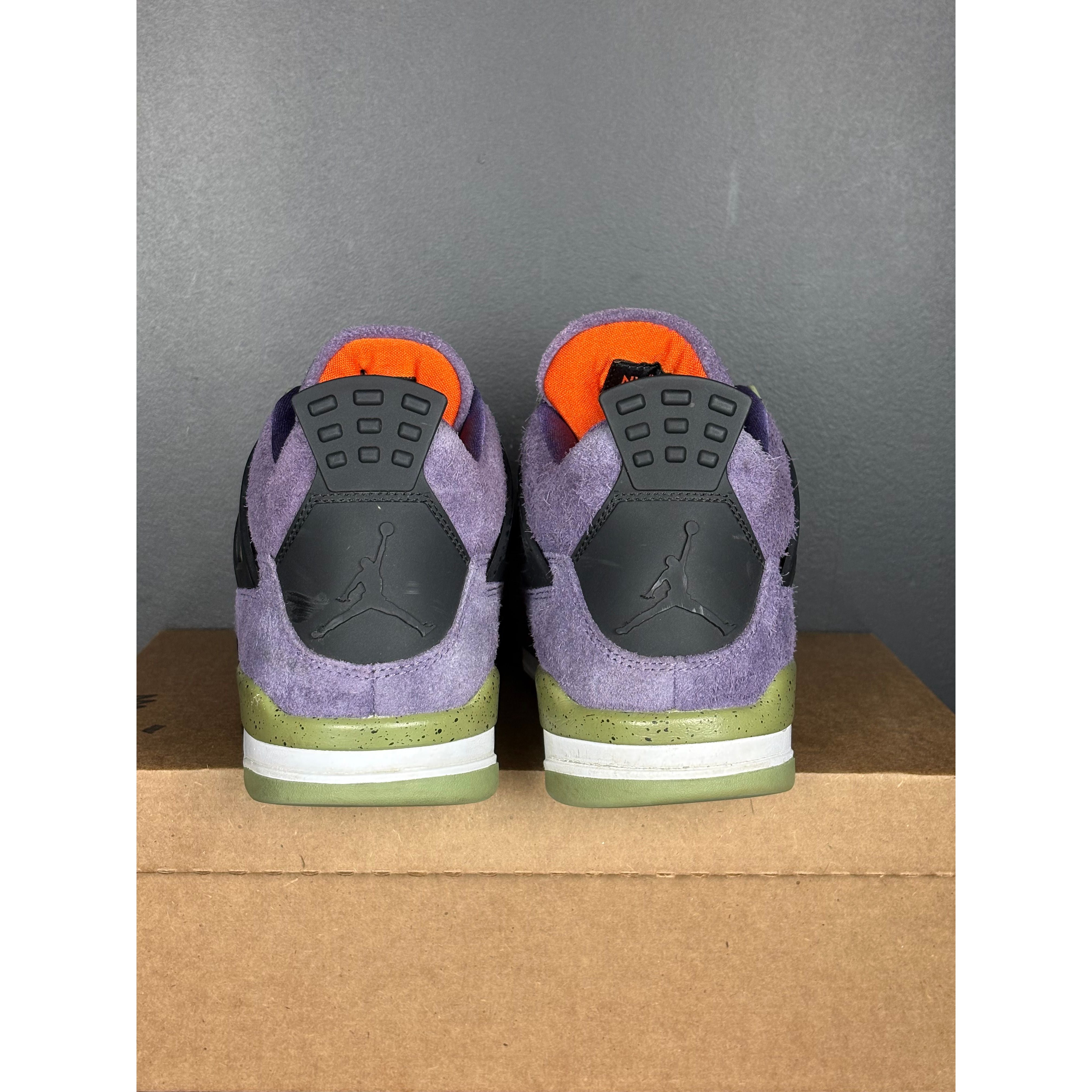 Air Jordan 4 Retro "Canyon Purple" (WMNS) **PRE-OWNED** NO BOX