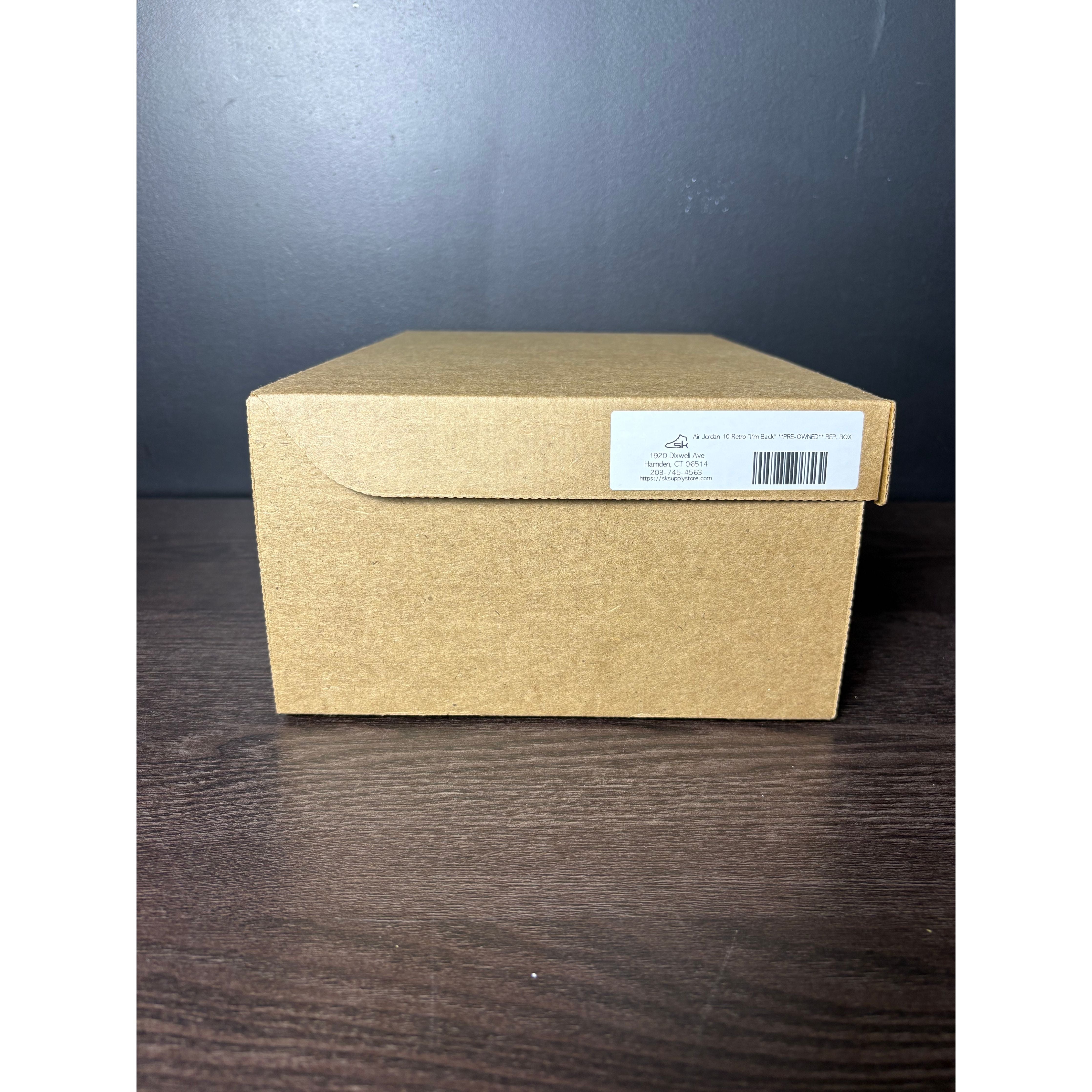 Air Jordan 10 Retro "I'm Back" **PRE-OWNED** REP. BOX