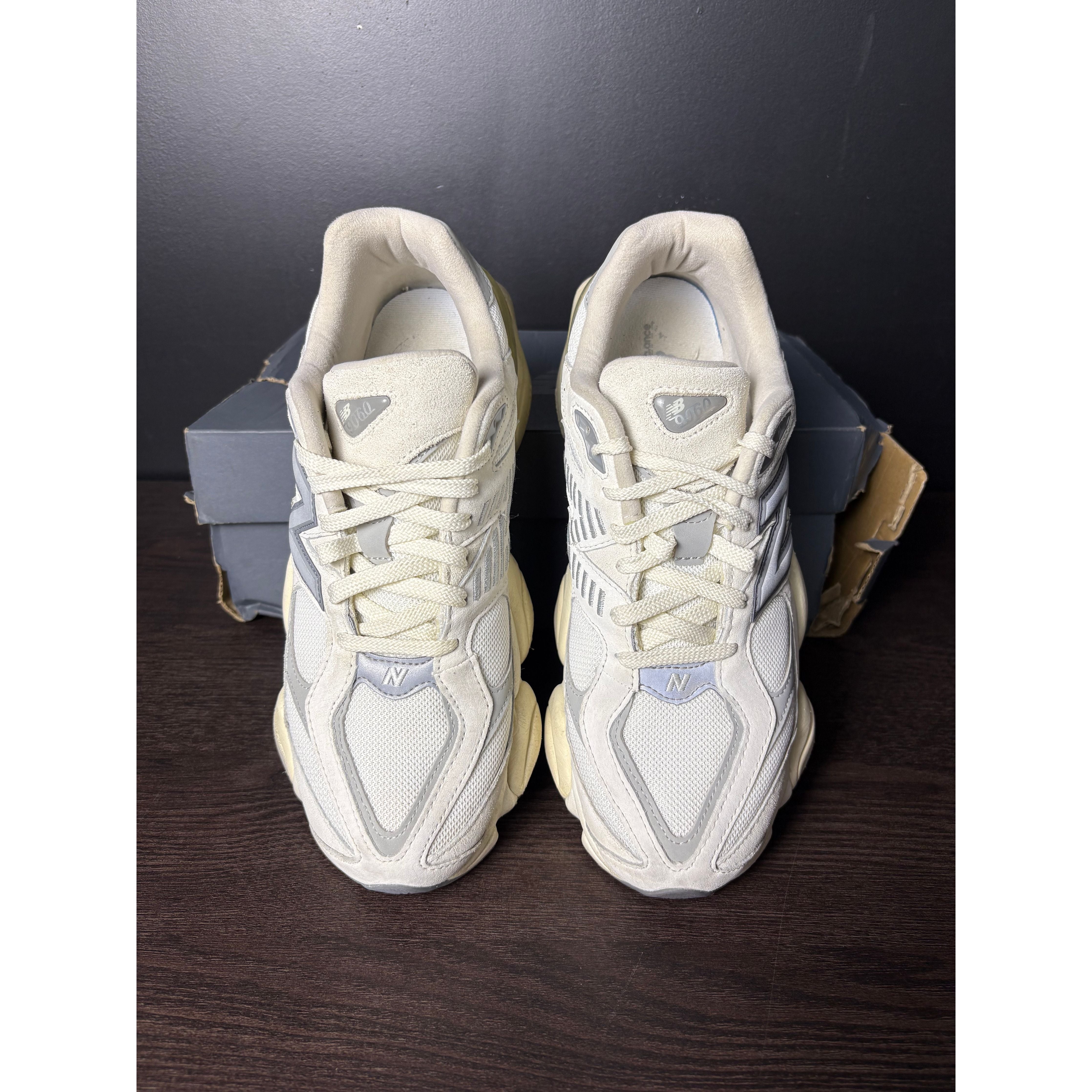 New Balance 9060 "Sea Salt White" **PRE-OWNED**