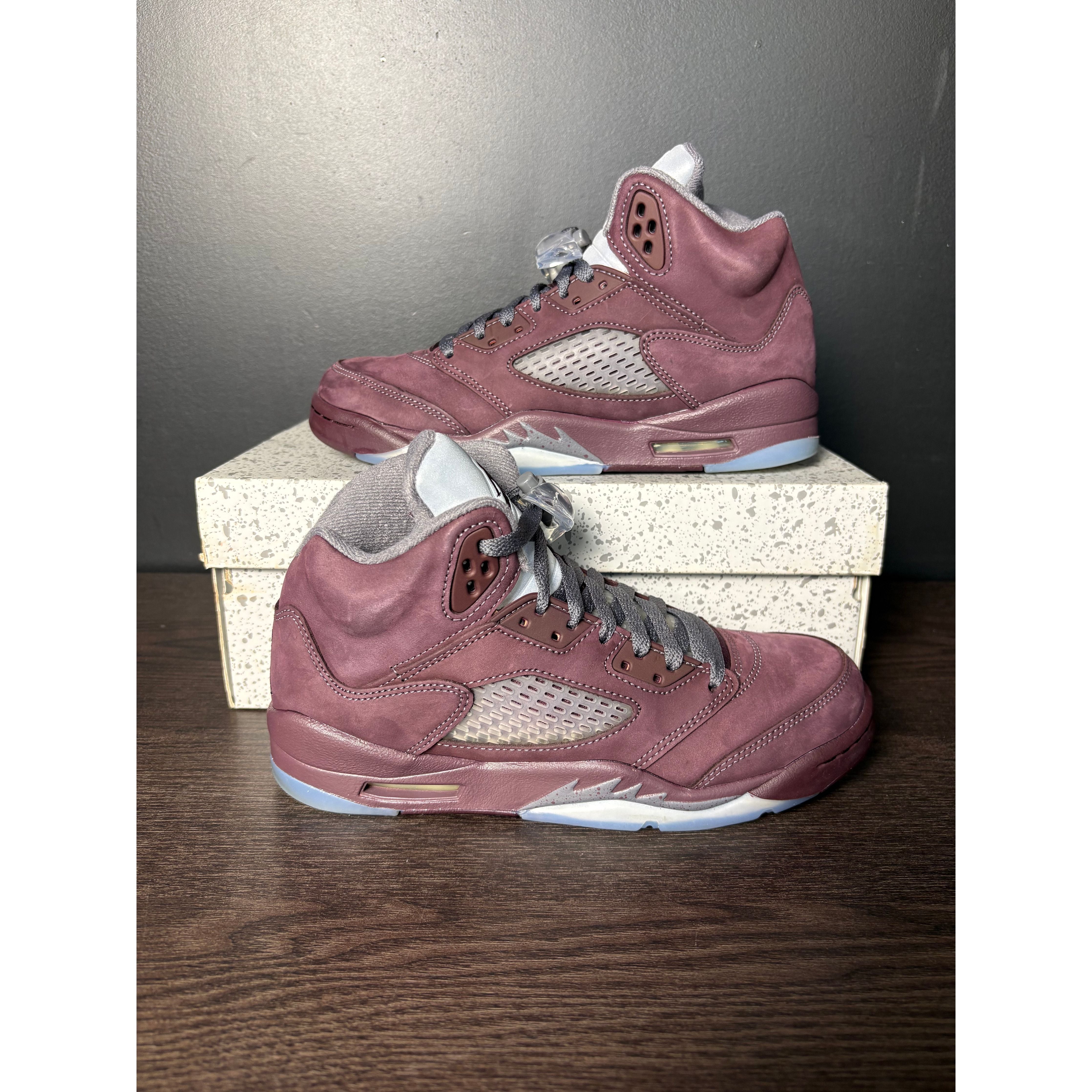 Air Jordan 5 Retro "Burgundy" (2023) (GS) **PRE-OWNED**
