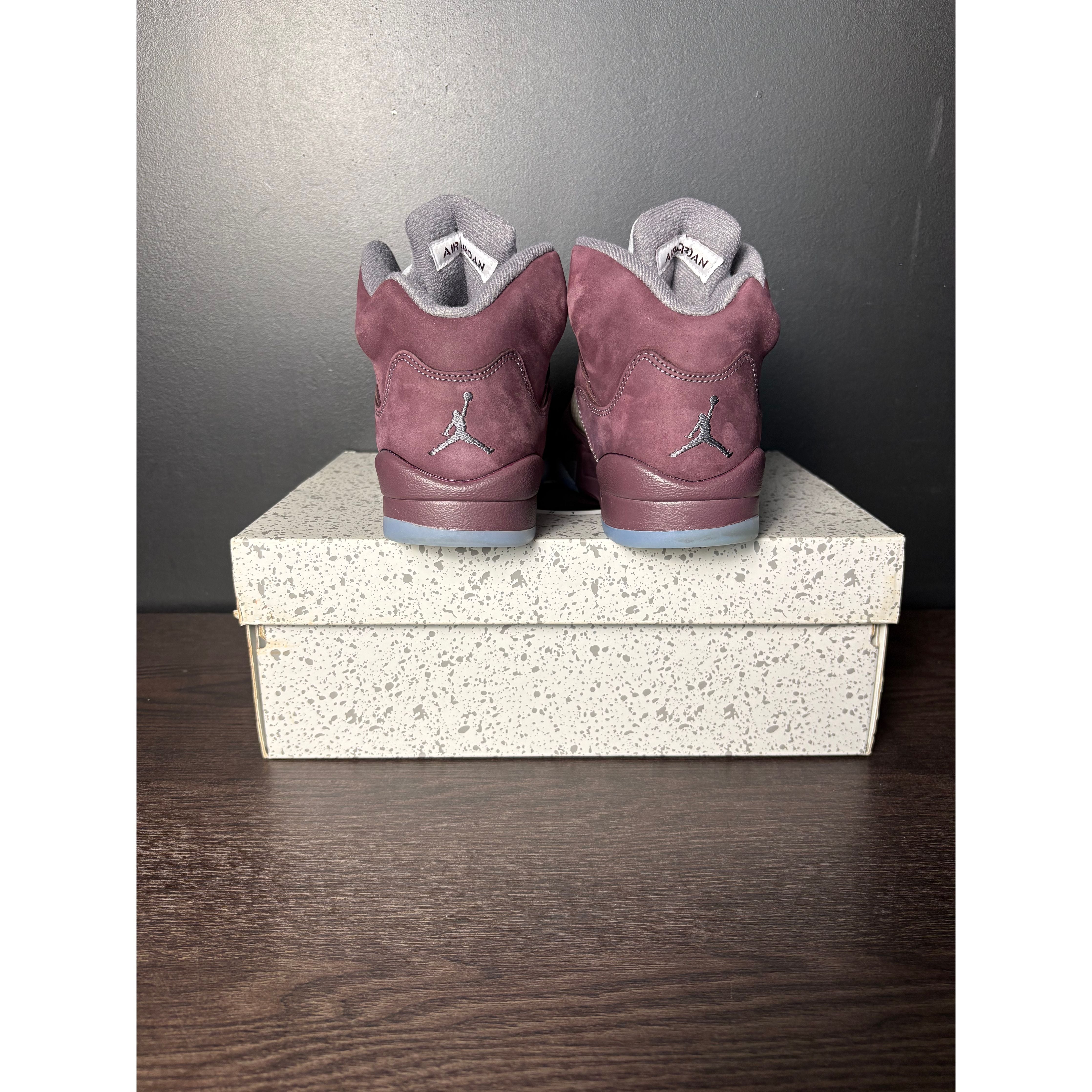 Air Jordan 5 Retro "Burgundy" (2023) (GS) **PRE-OWNED**