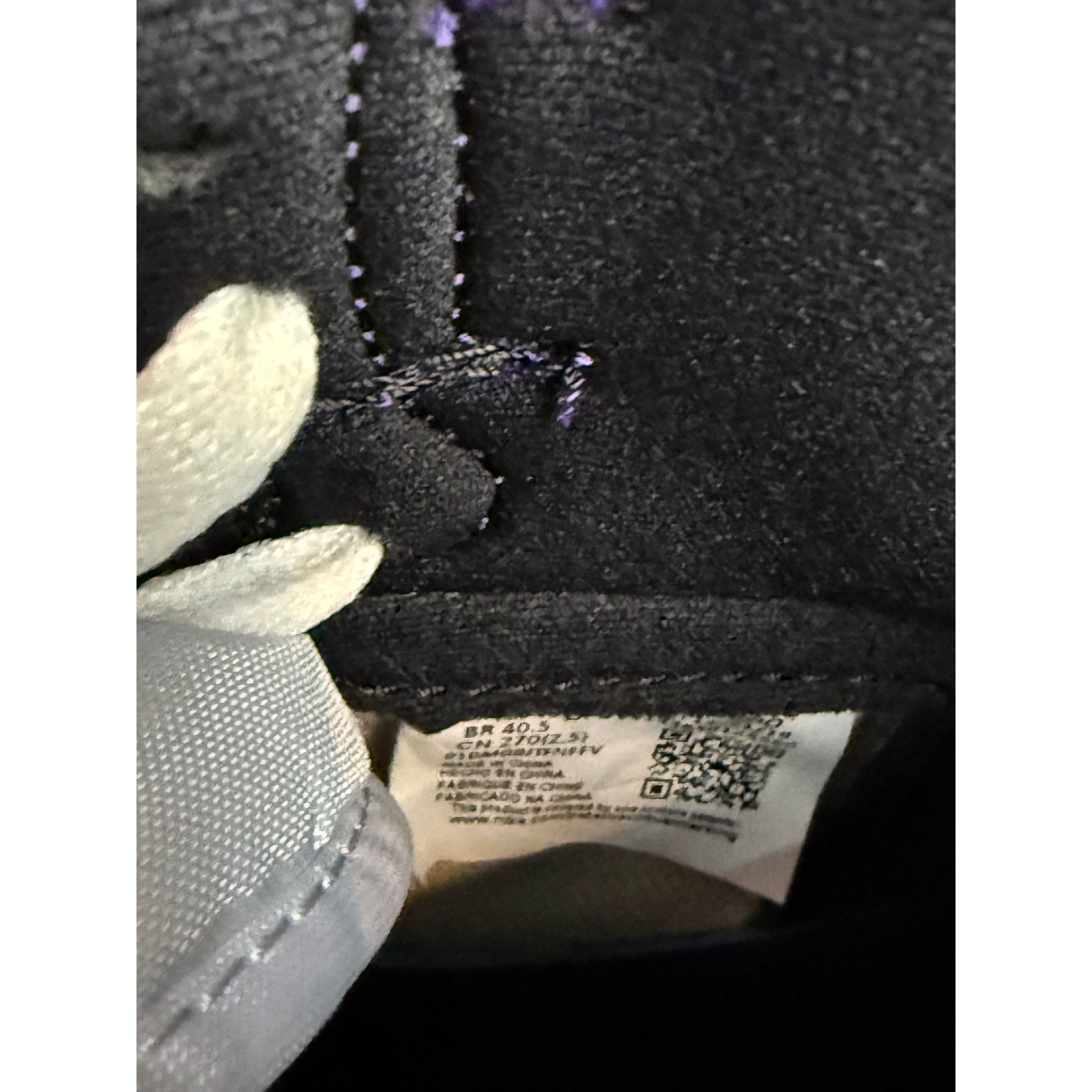 Air Jordan 1 Retro High "Court Purple" **PRE-OWNED** REP. BOX