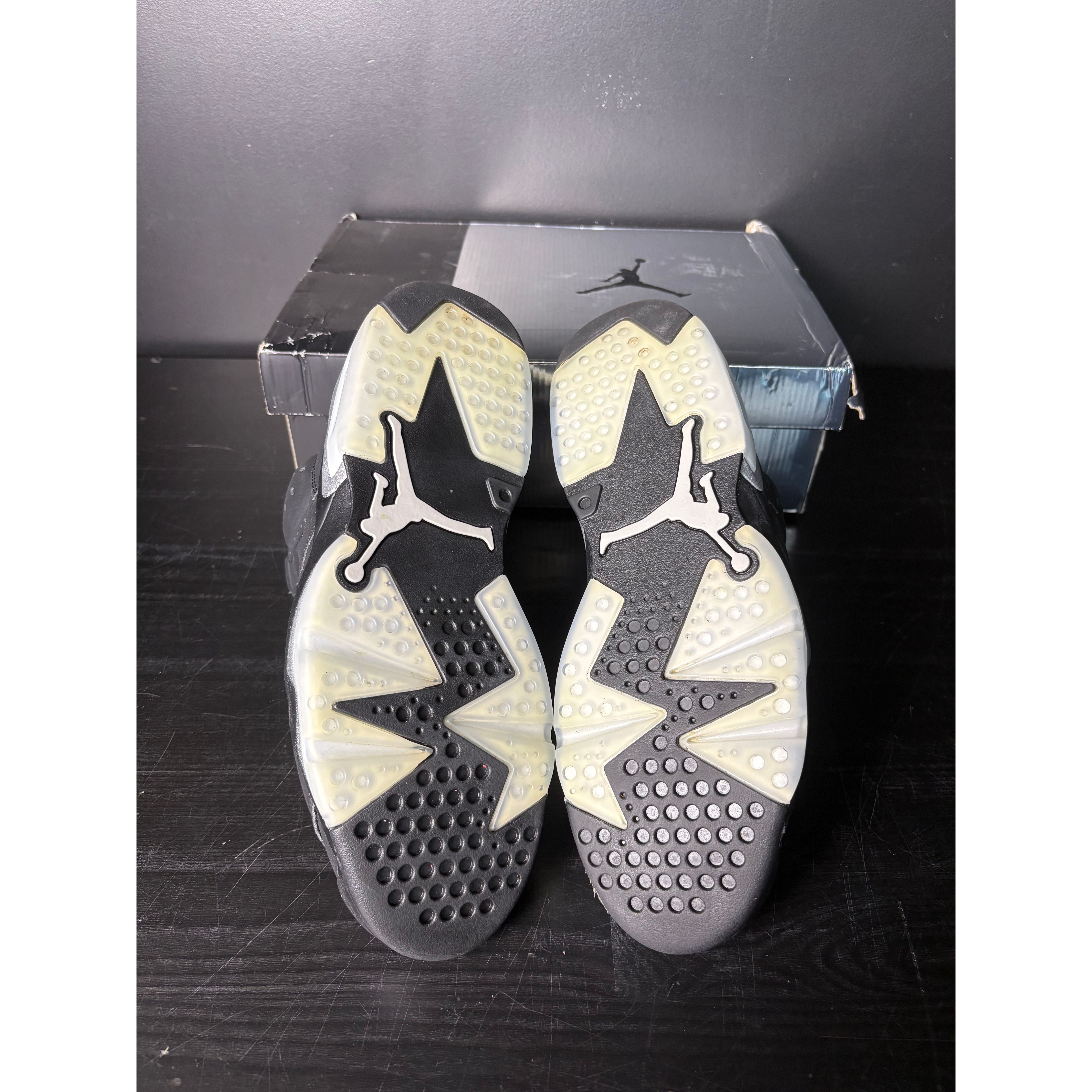 Air Jordan 6 Retro "Chrome Metallic Silver" **PRE-OWNED**