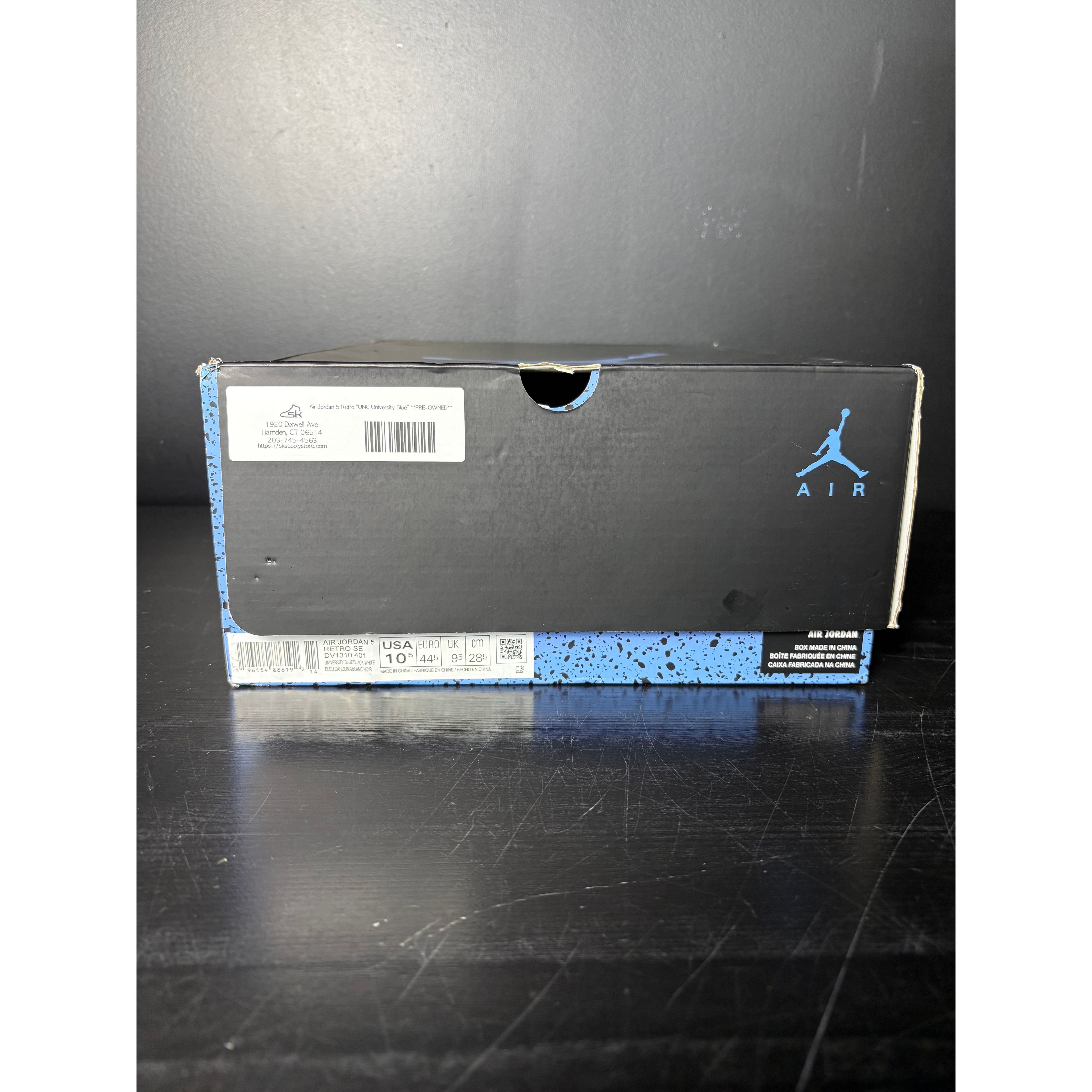 Air Jordan 5 Retro "UNC University Blue" **PRE-OWNED**