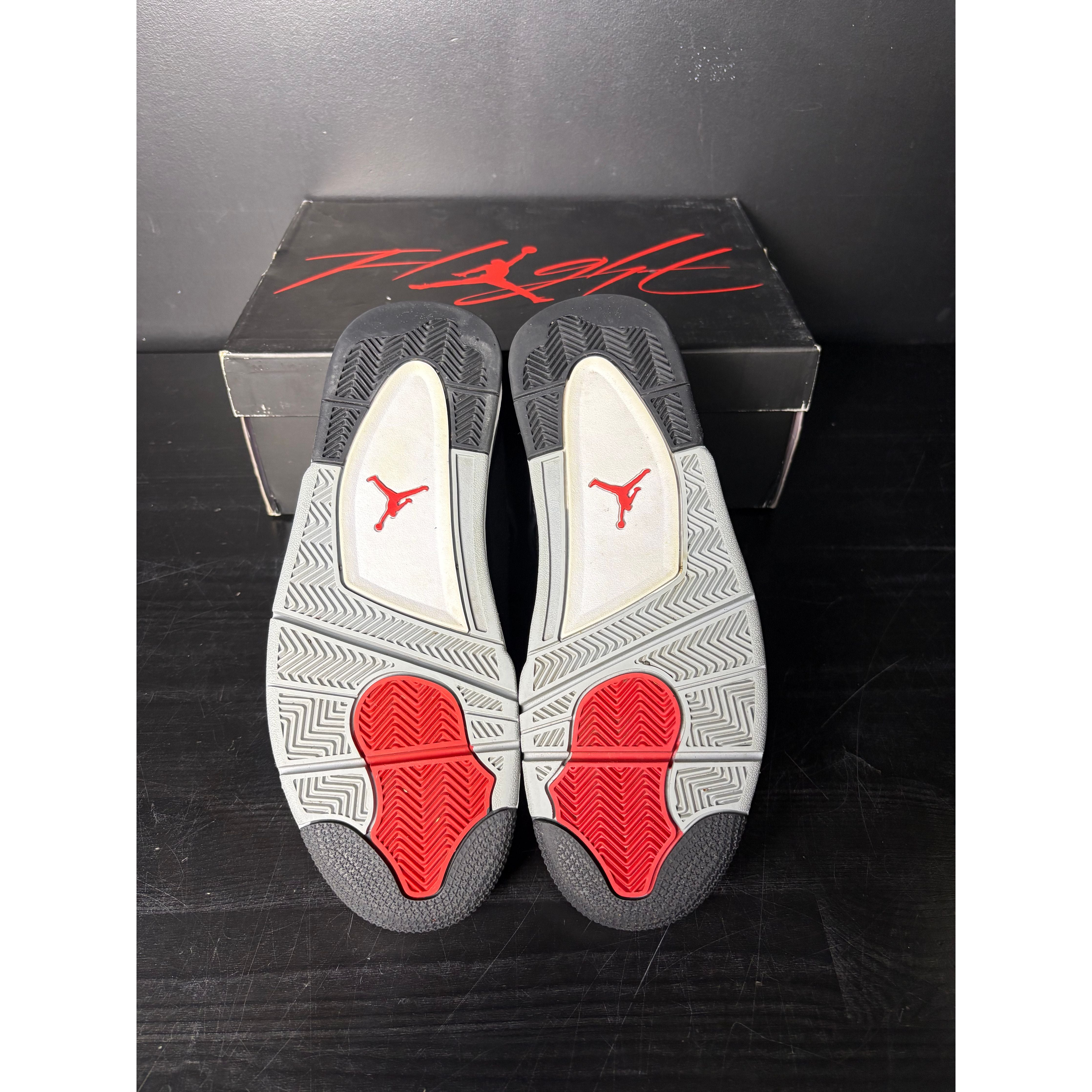 Air Jordan 4 Retro SE "Black Canvas" **PRE-OWNED**