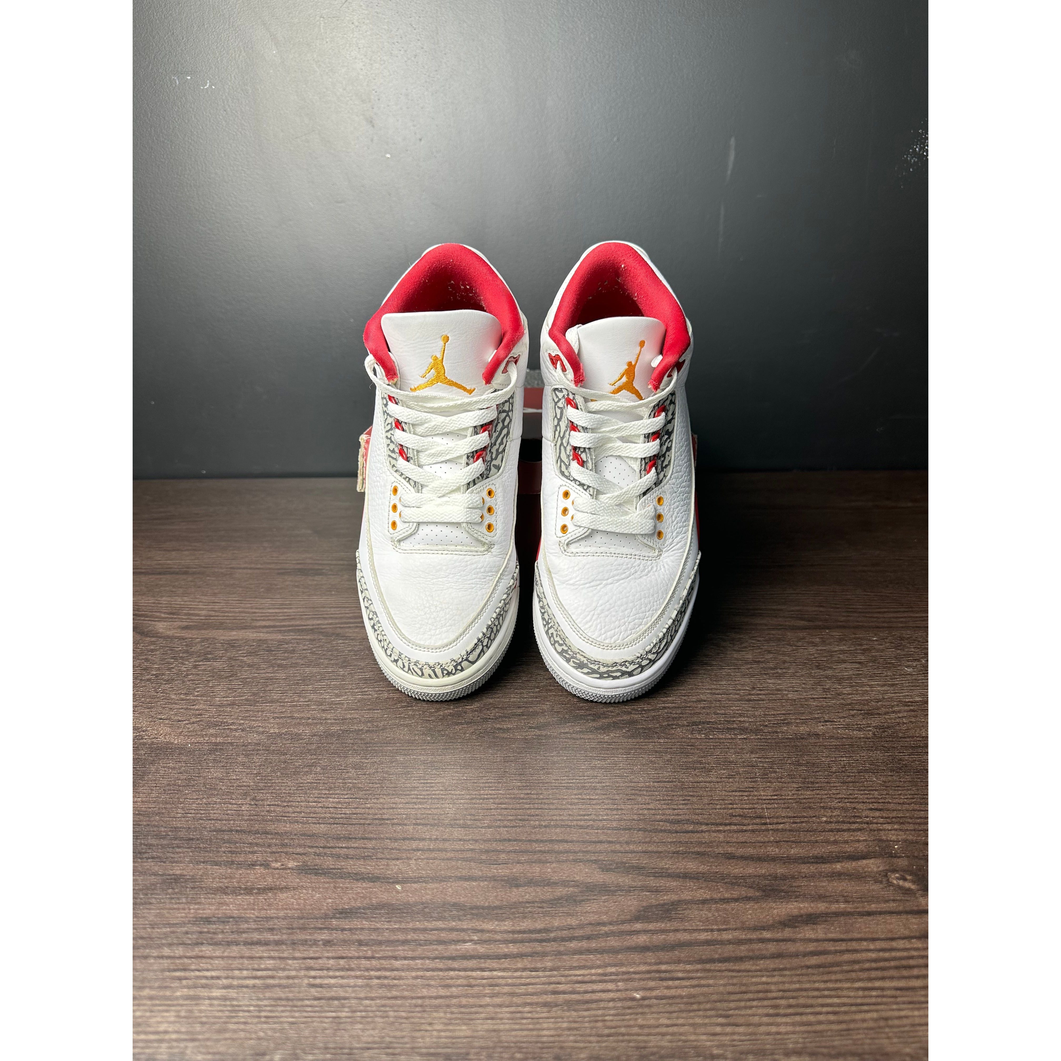 Air Jordan 3 Retro "Cardinal" (GS) **PRE-OWNED**