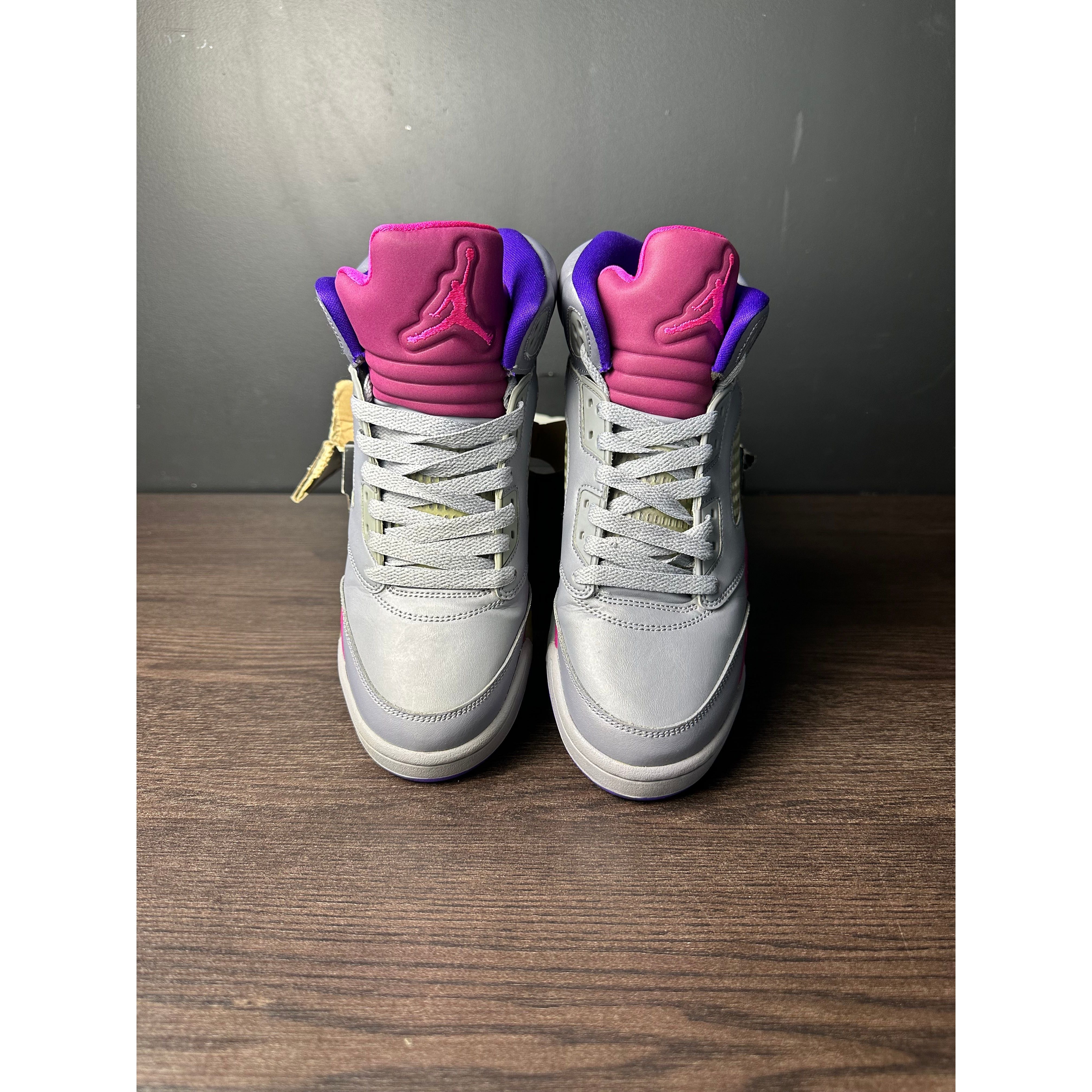 Air Jordan 5 Retro "Cement Grey Pink" (GS) **Pre-Owned**