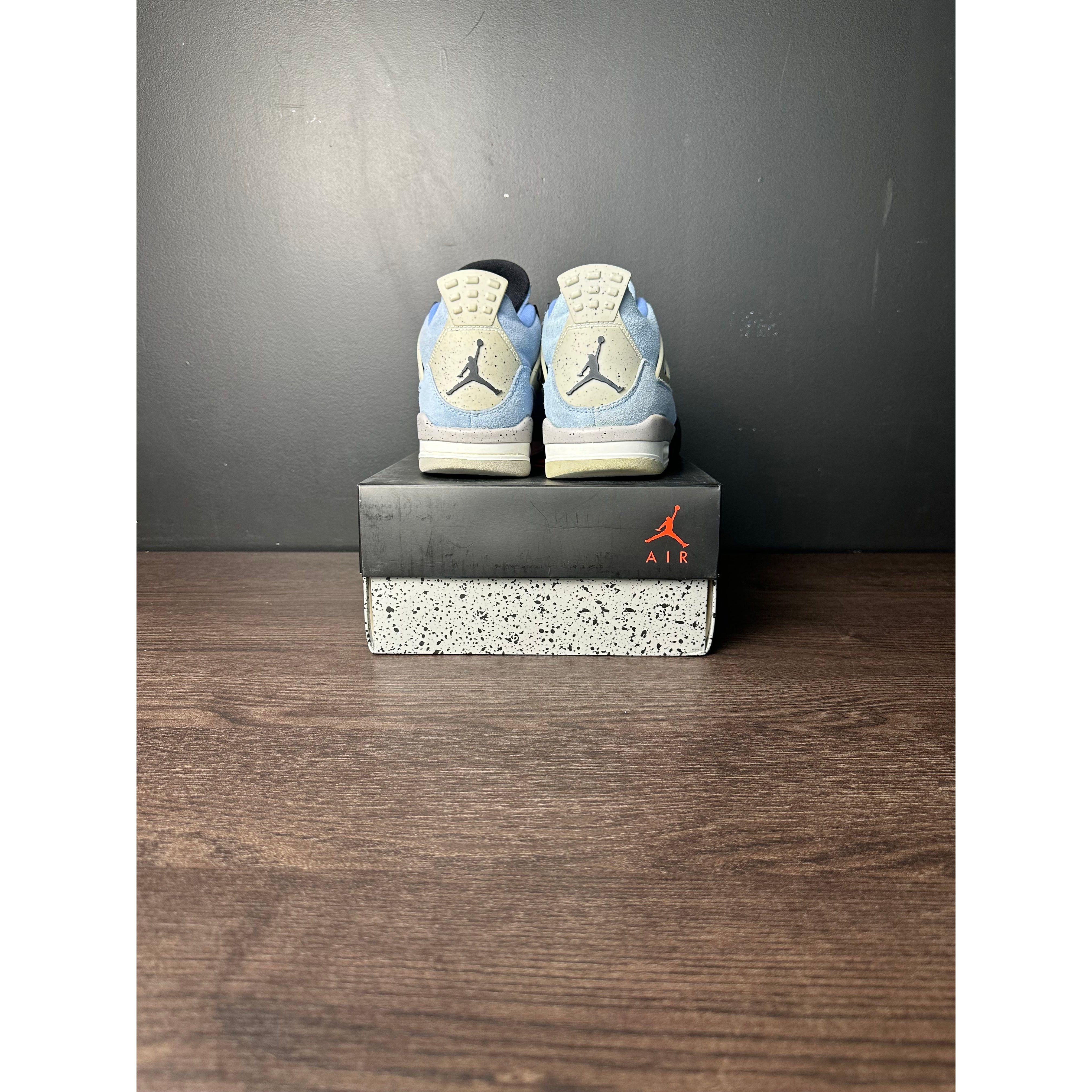 Air Jordan 4 Retro "University Blue" (GS) **PRE-OWNED**