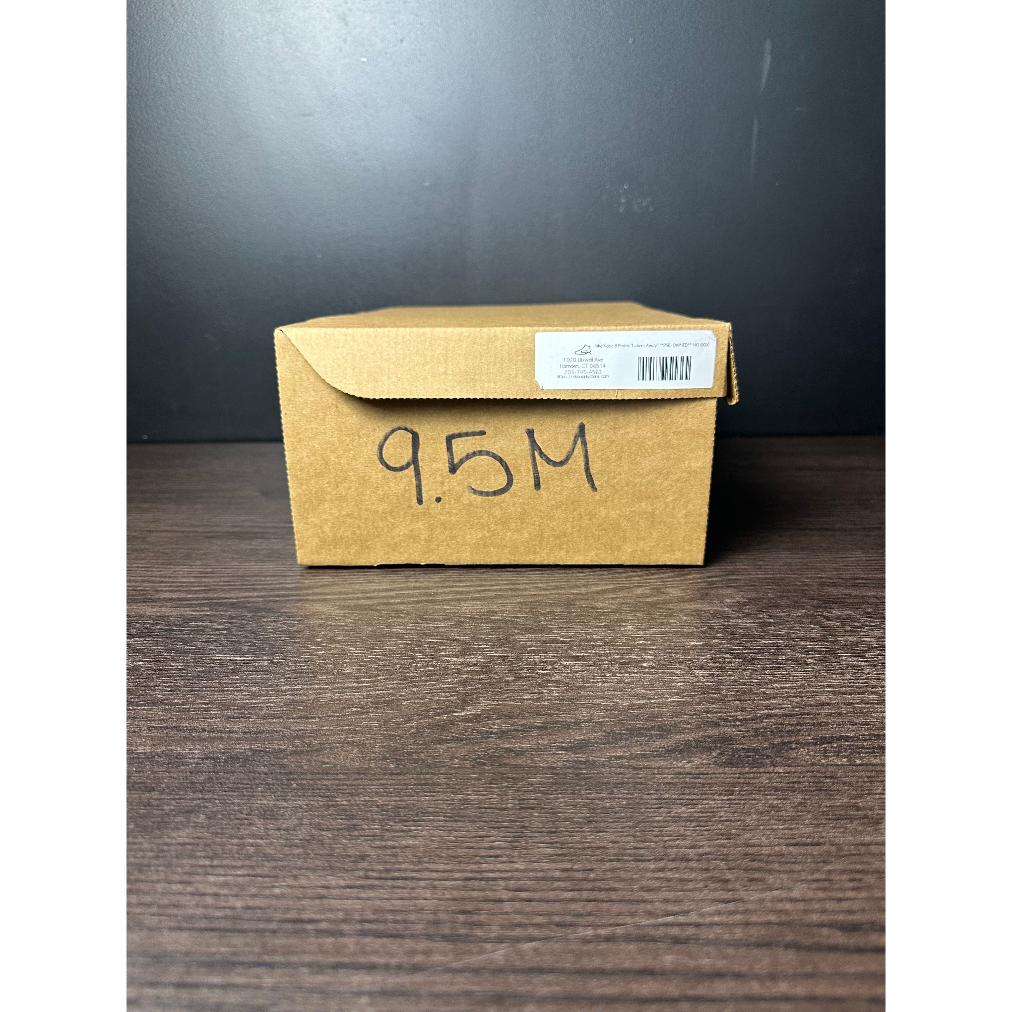 Nike Kobe 8 Protro "Lakers Away" **PRE-OWNED** NO BOX