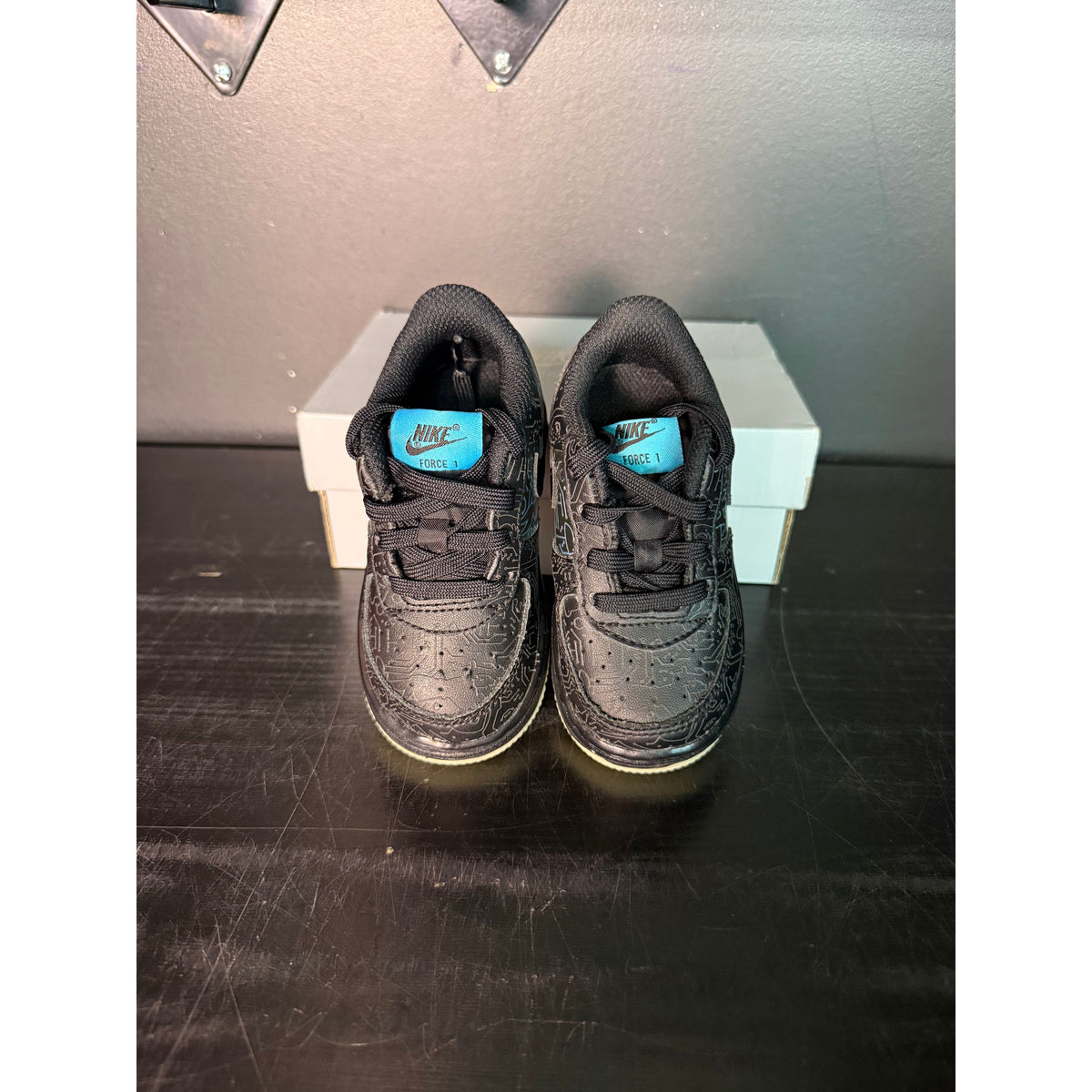 Nike Air Force 1 Low "Computer Chip Space Jam" (TD) **PRE-OWNED**