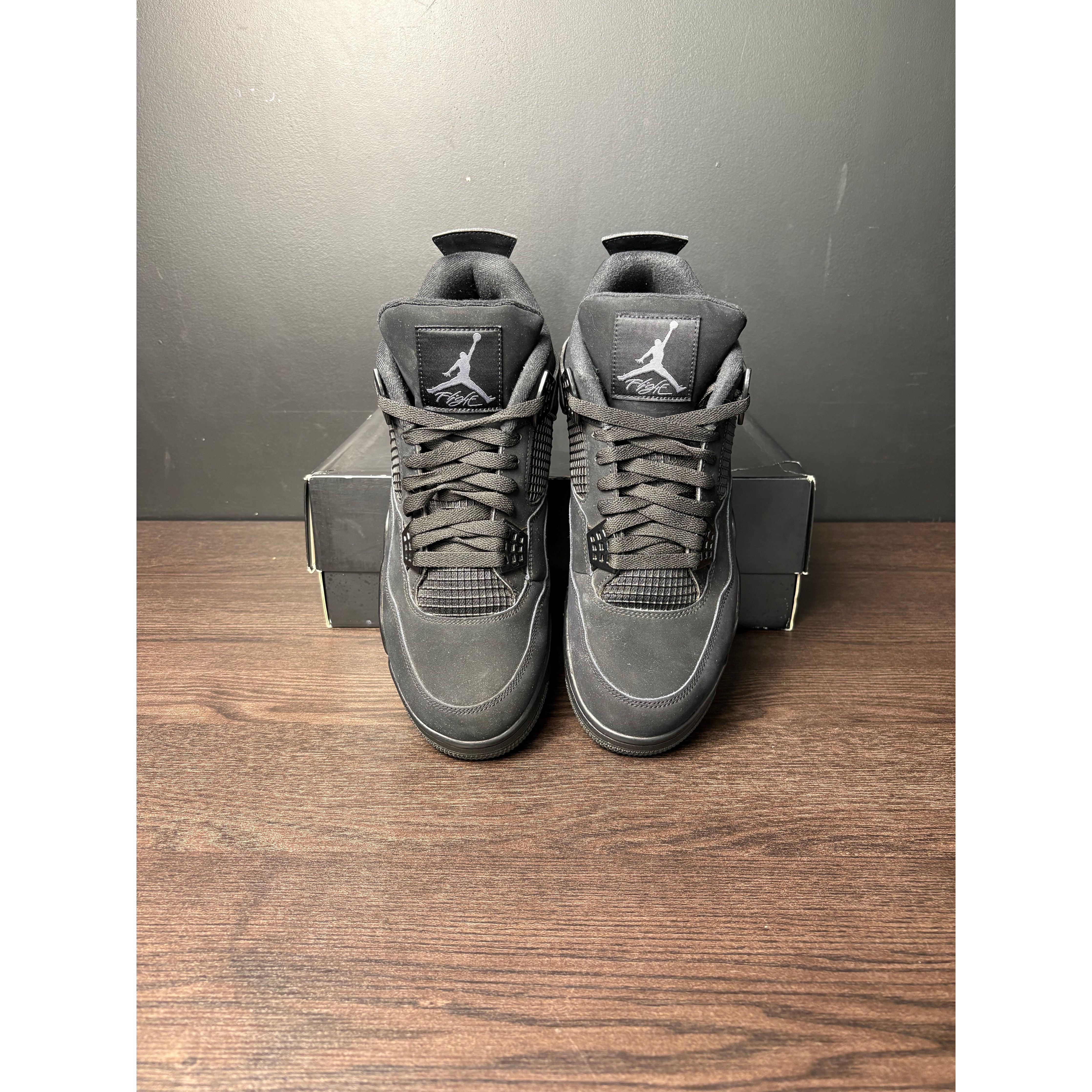 Air Jordan 4 Retro "Black Cat" **PRE-OWNED**