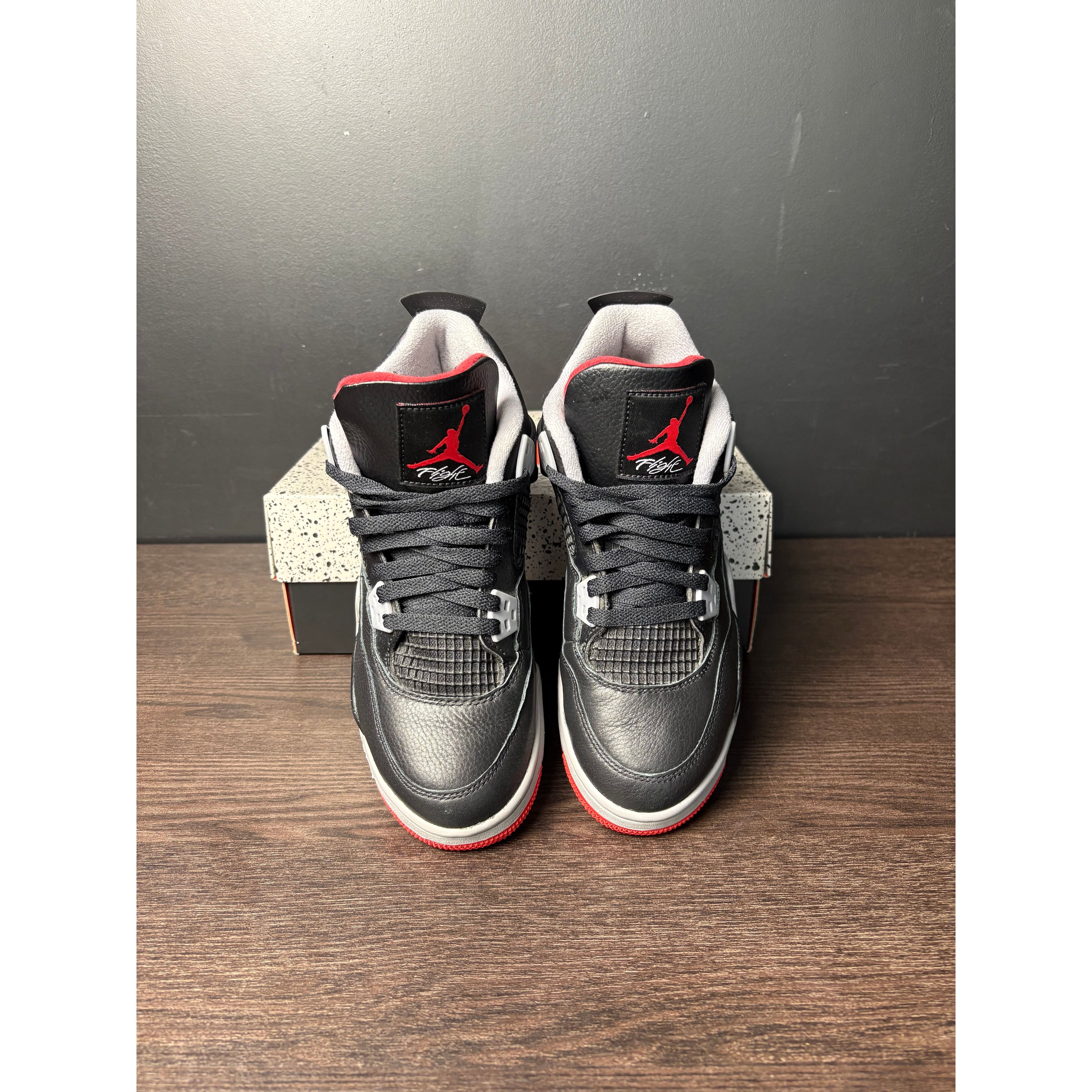 Air Jordan 4 Retro "Bred Reimagined" (GS) **PRE-OWNED**