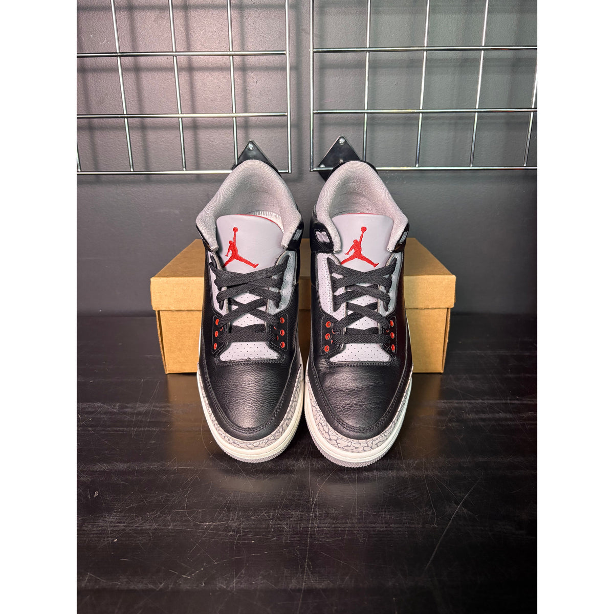 Air Jordan 3 Retro OG "Black Cement" (2024) **PRE-OWNED**