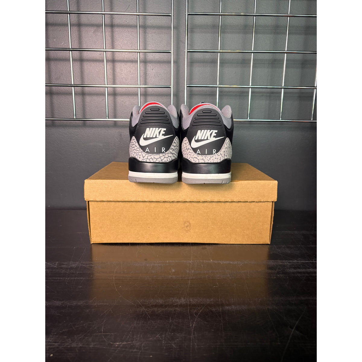 Air Jordan 3 Retro OG "Black Cement" (2024) **PRE-OWNED**
