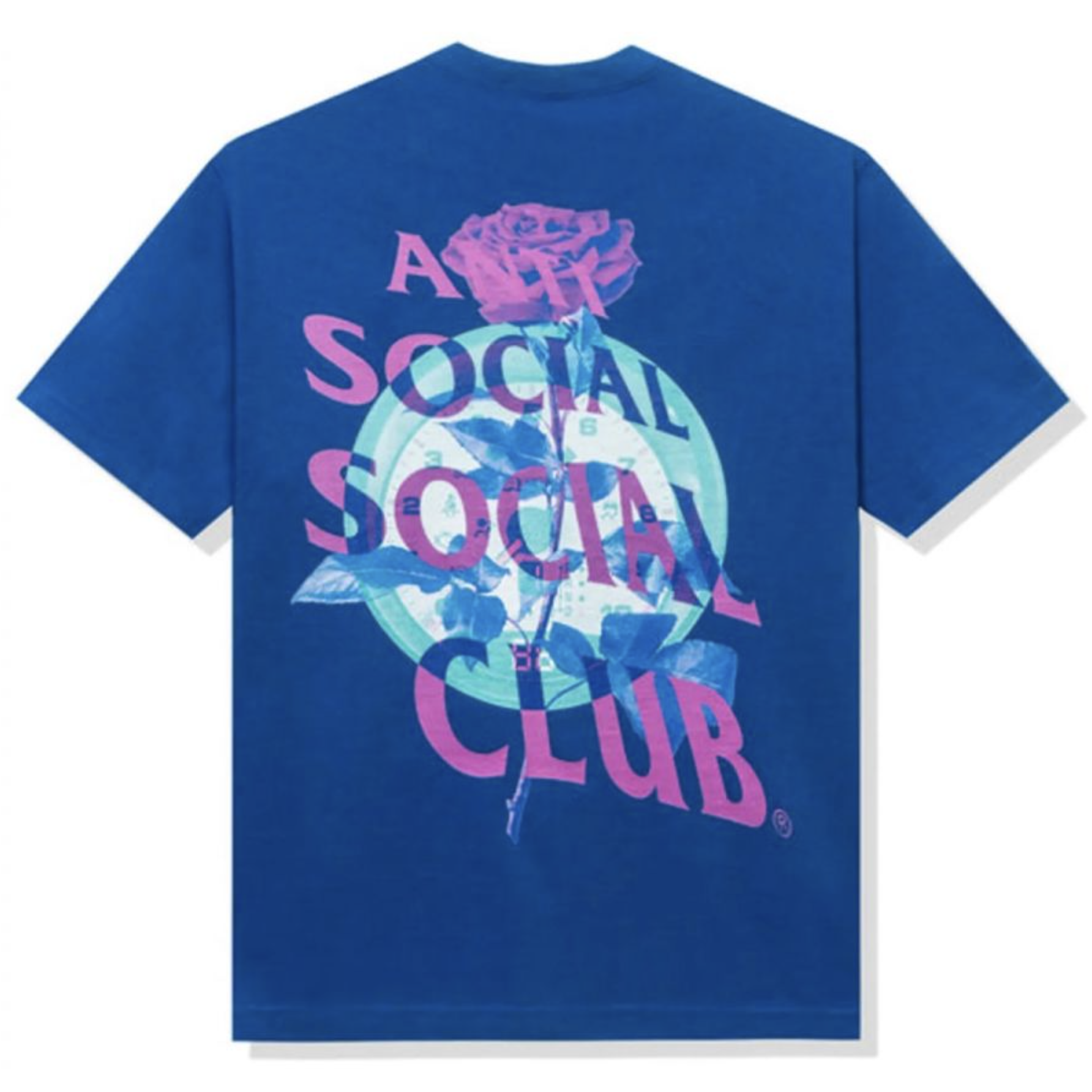 Anti Social Social Club "Out Of Time" Tee (Blue)