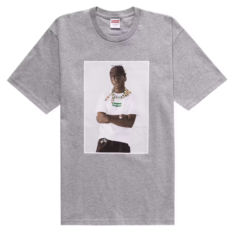 Supreme "Tyler The Creator" Tee (Heather Grey)