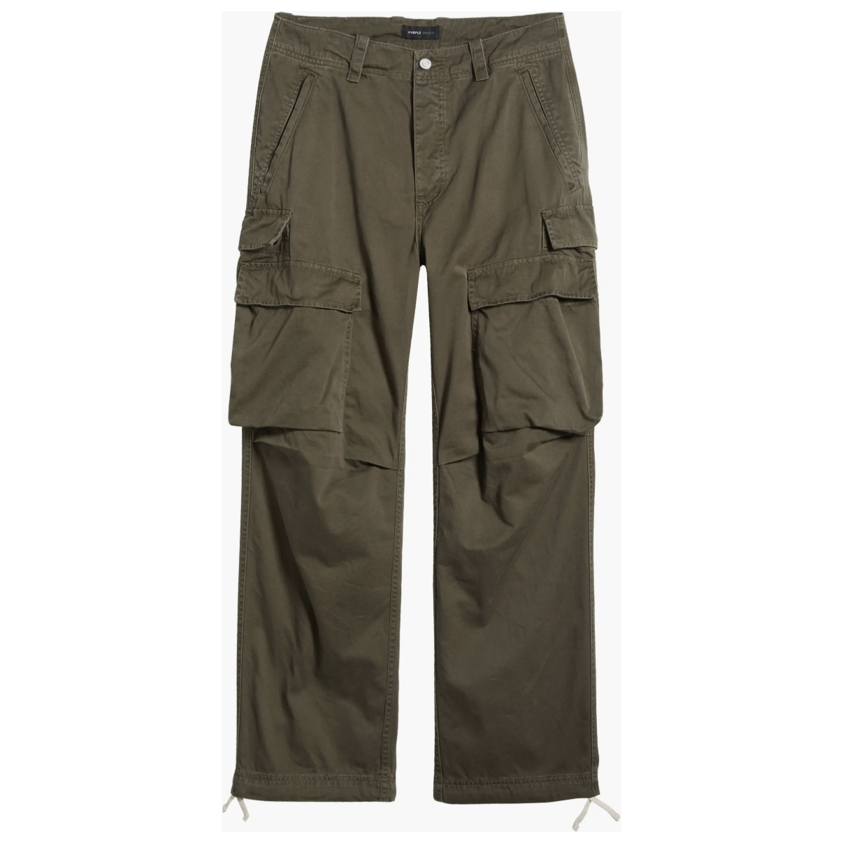 Purple Brand "Layered Pocket" Cotton Cargo Pants