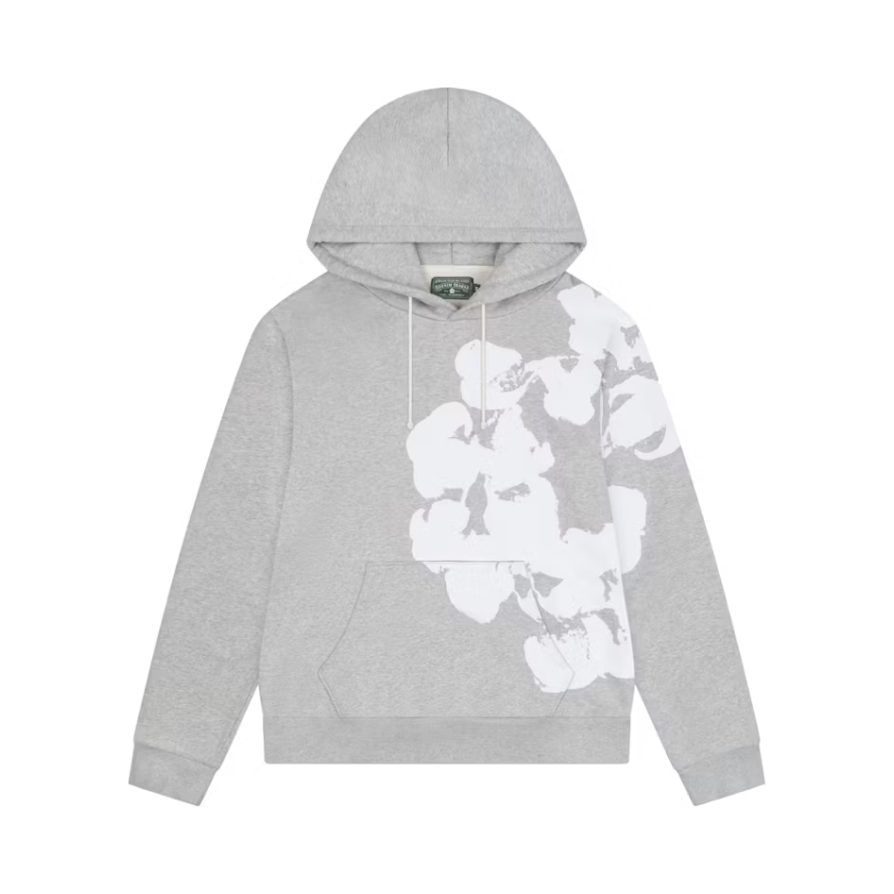 Denim Tears "Big Cotton Wreath" Sweatshirt (Grey)