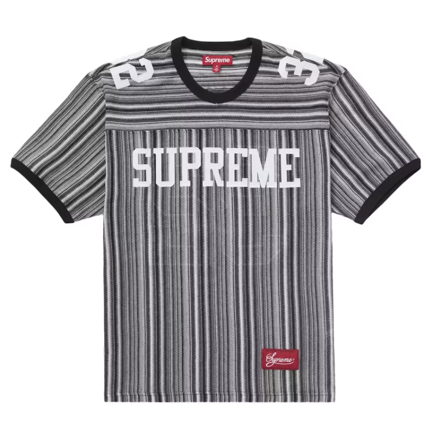 Supreme "Open Knit" Football Top (Black)