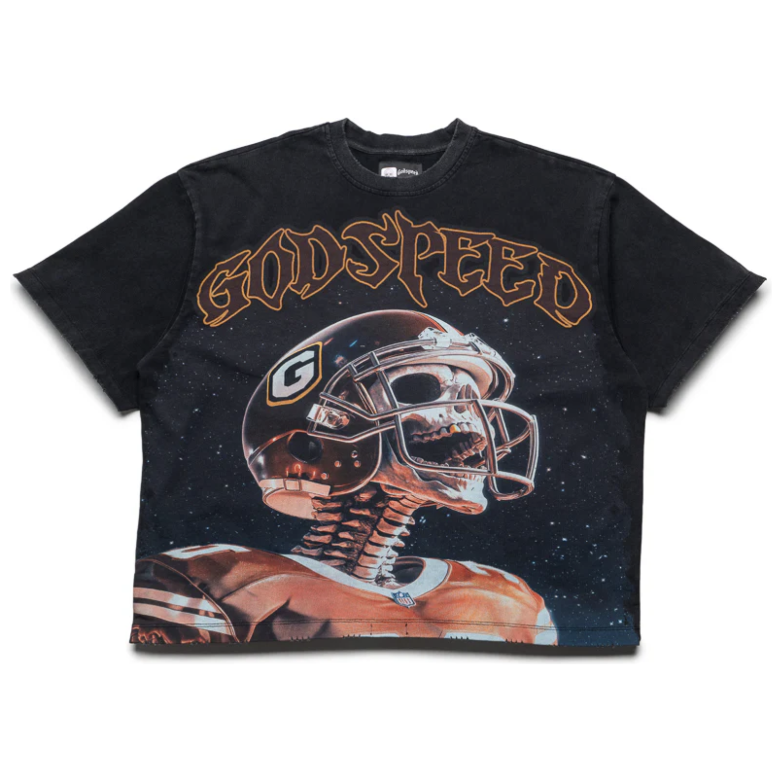 Godspeed "Morale" Tee (Black Wash)