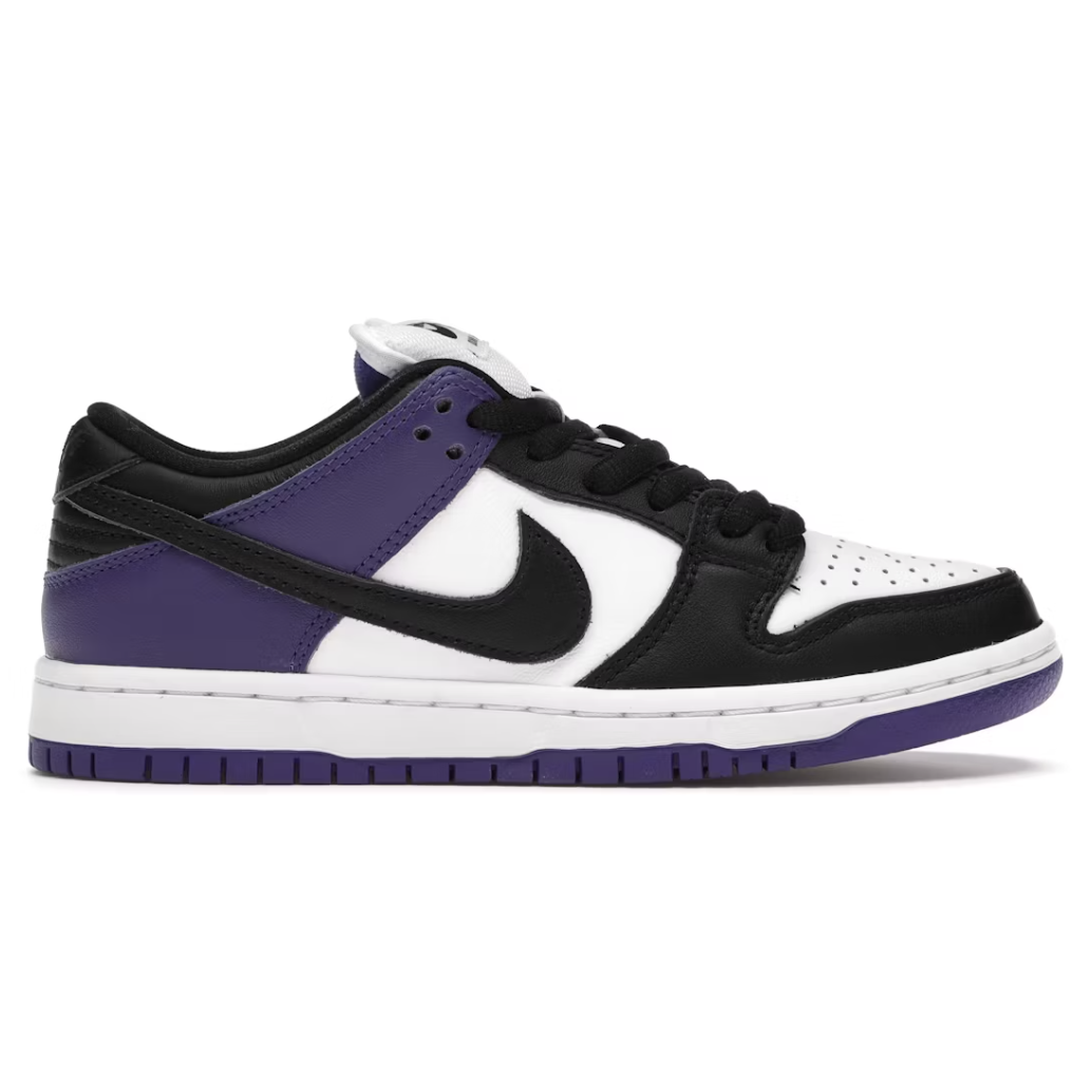 Nike SB Dunk Low "Court Purple" **PRE-OWNED** REP. BOX
