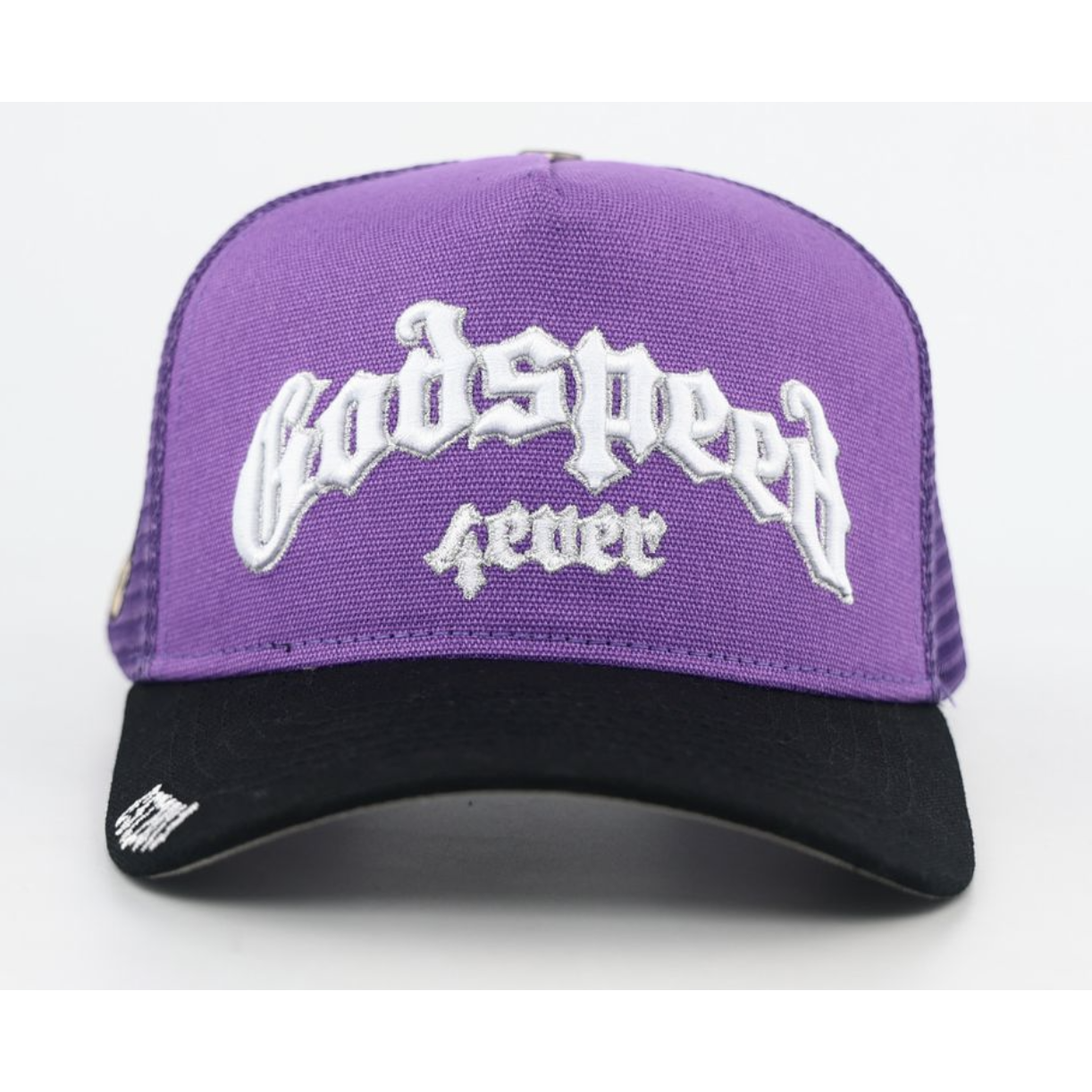 Godspeed "Forever" Trucker Hat (Purple/Black)