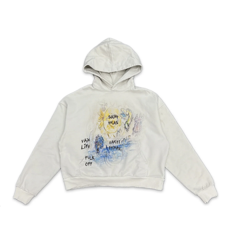 Saint Vanity "Vain Life" Hoodie (Cream)