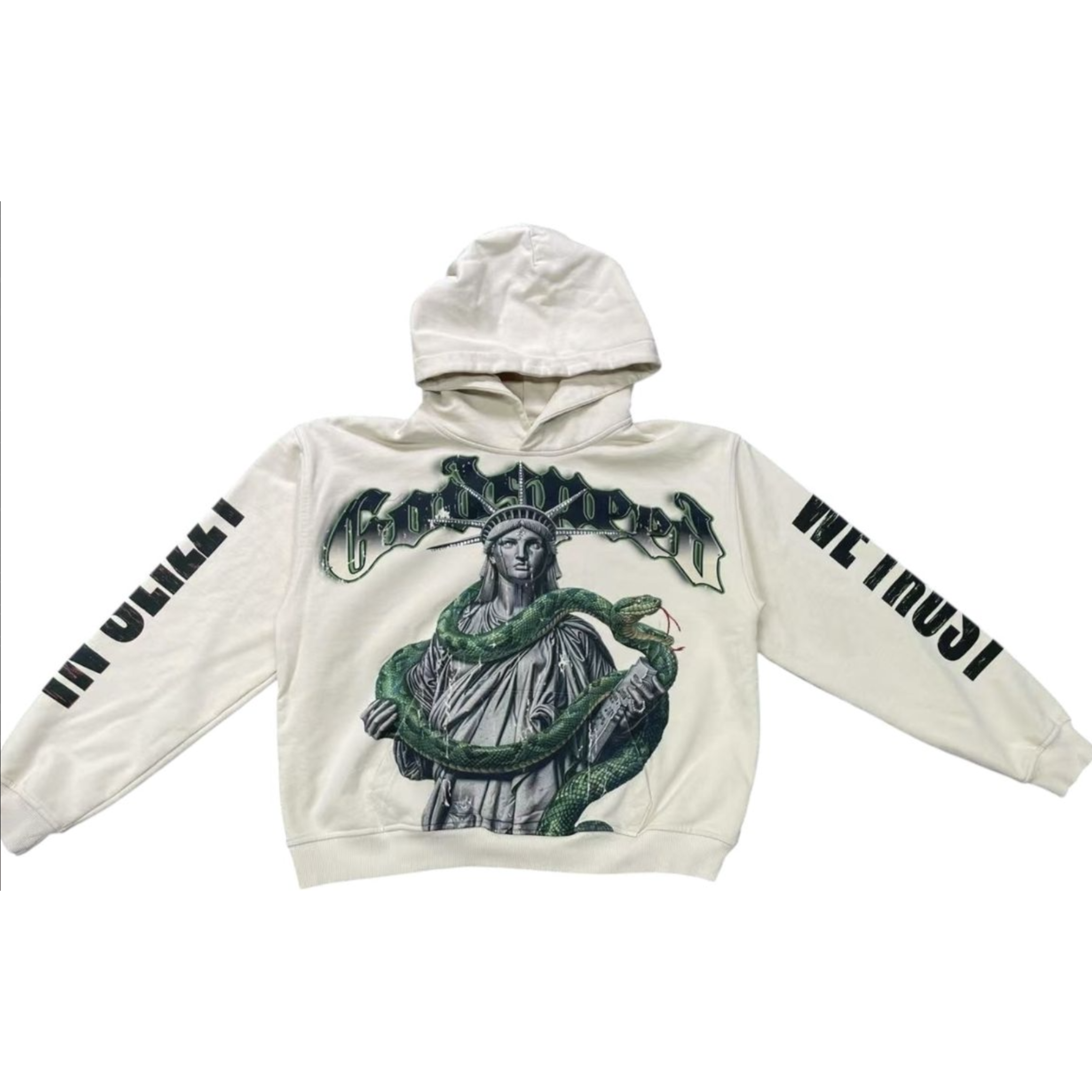 Godspeed x Slizzy "Top 5 Slizzy" VVS Hoodie (Bone)