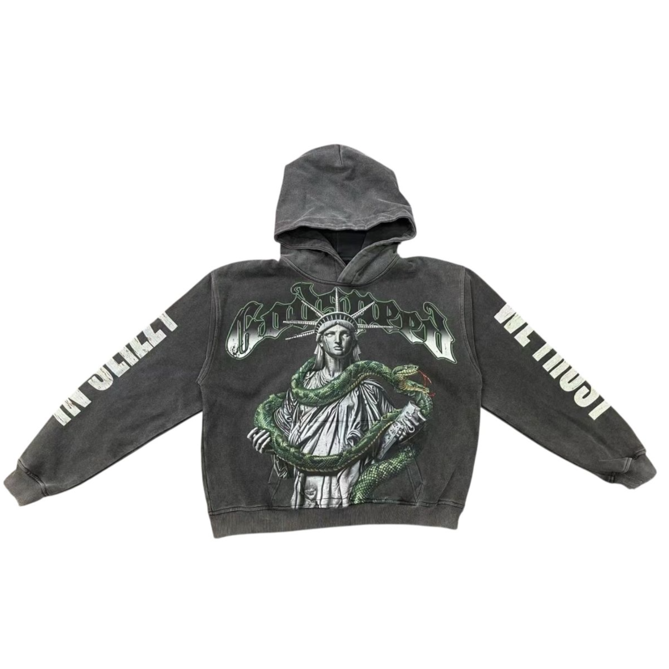 Godspeed x Slizzy "Top 5 Slizzy" VVS Hoodie (Black Wash)