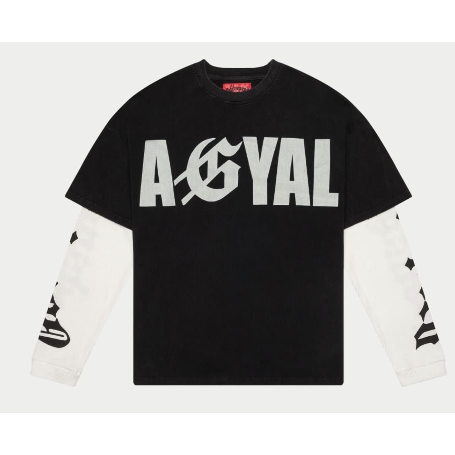 Godspeed x Slizzy "AGYAL" Layer T-Shirt (Black Wash)