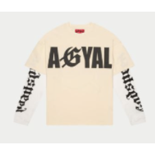Godspeed x Slizzy "AGYAL" Layer T-Shirt (Bone)