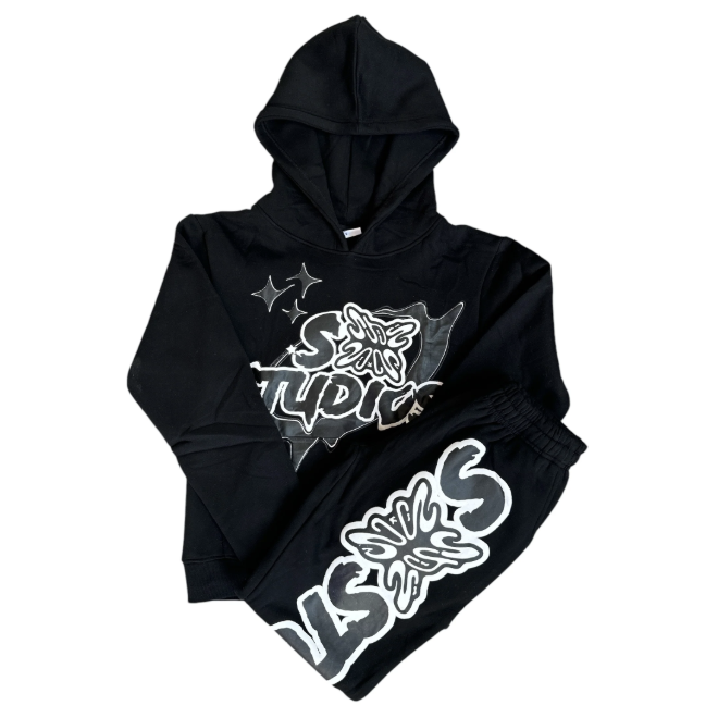 SB Studios "Black/White" Full Sweatsuit