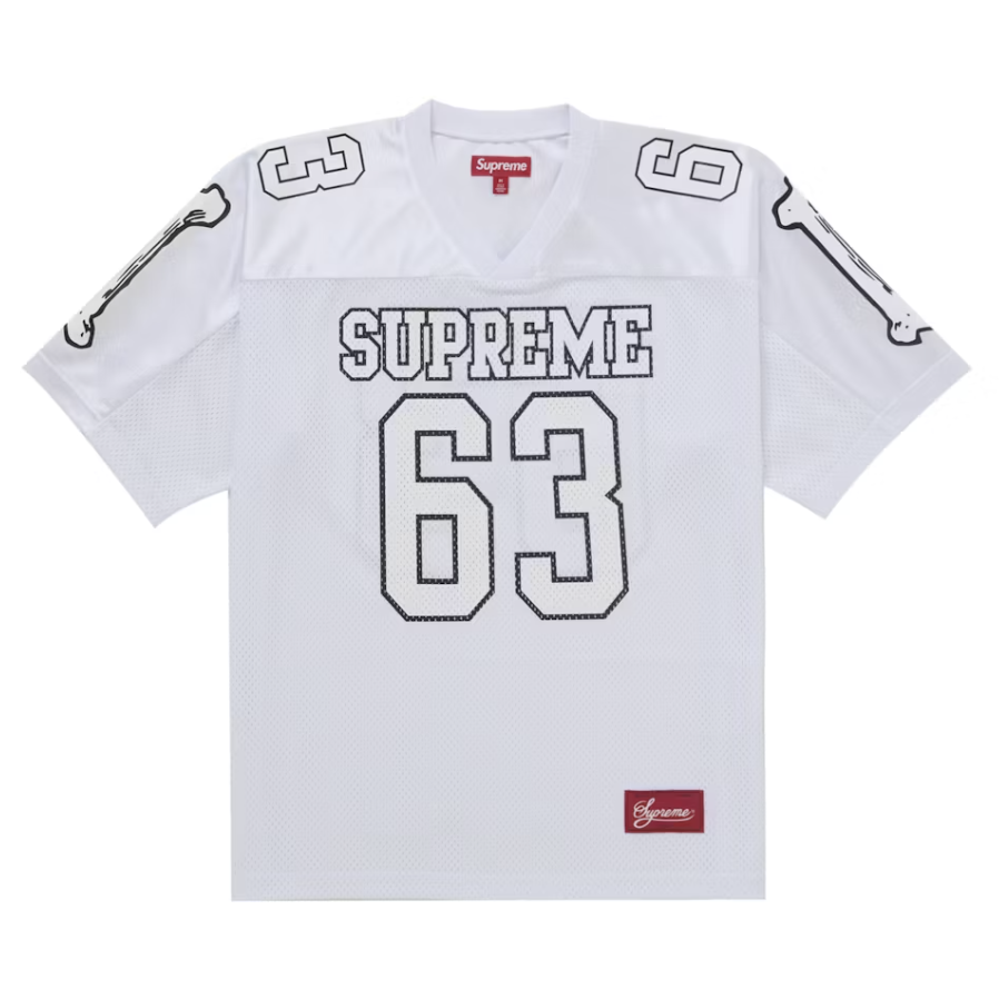 Supreme "Bones" Football Jersey (White)