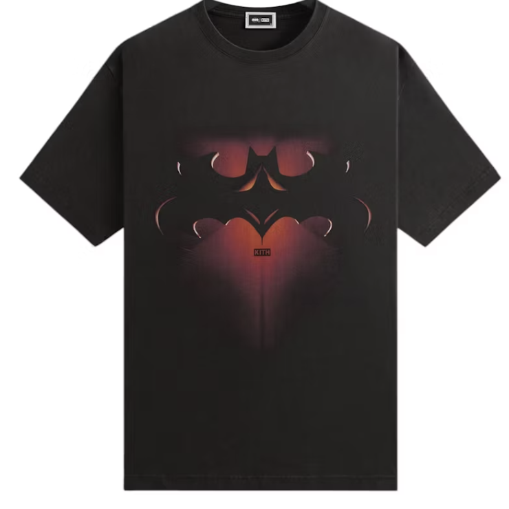 Kith "Batman And Robin" Logo Vintage Tee (Black)