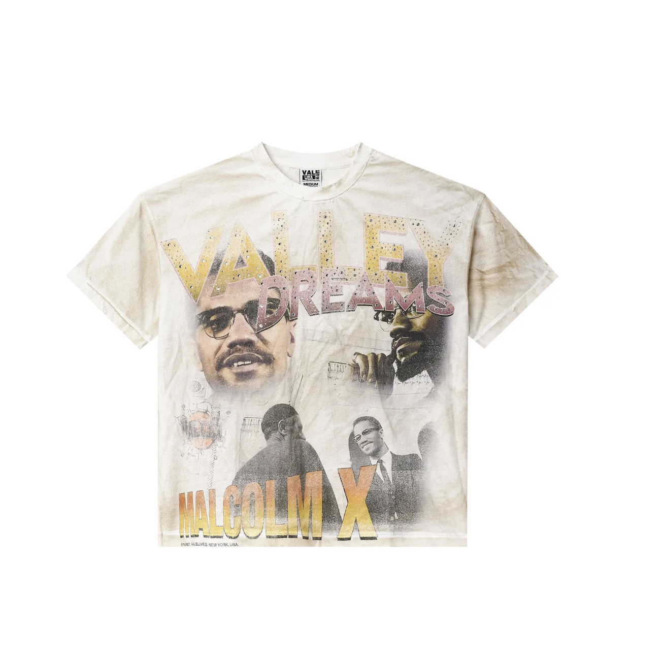 Vale Forever "By Any Means Bling Tee" (Dirty White)